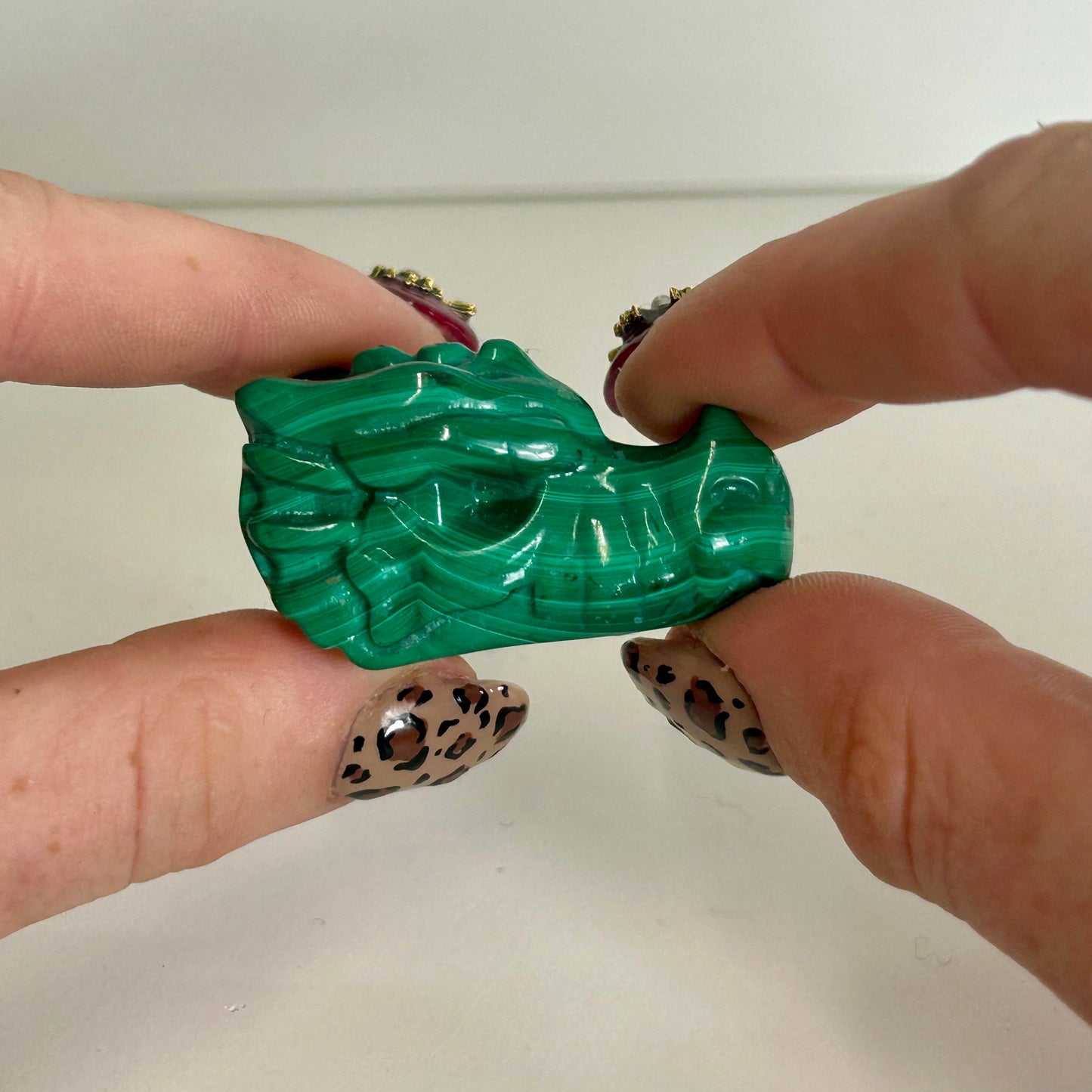 Malakite Dragon Head