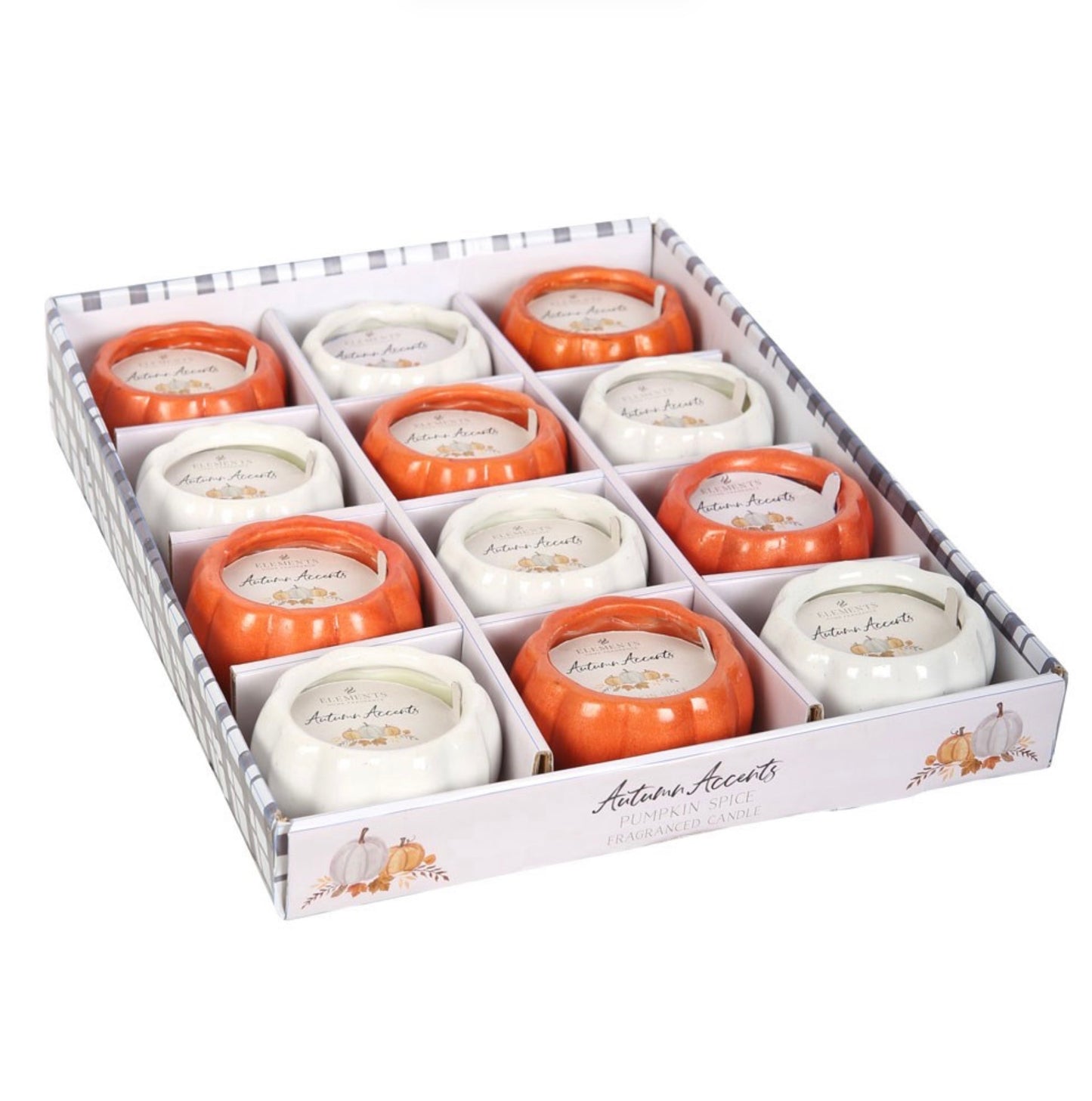 Scented Pumpkin Candles
