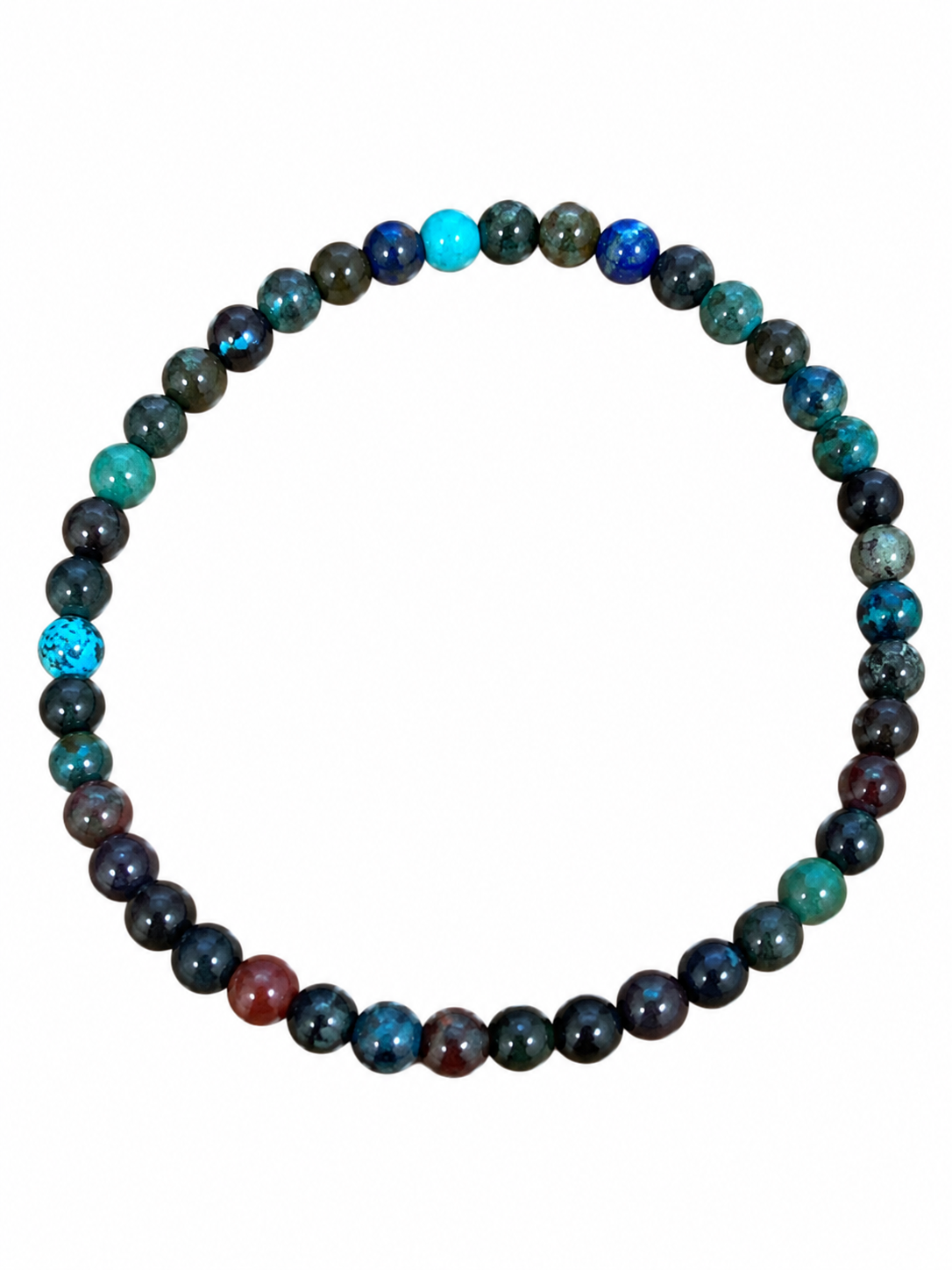 Chrysocolla Beaded Bracelet