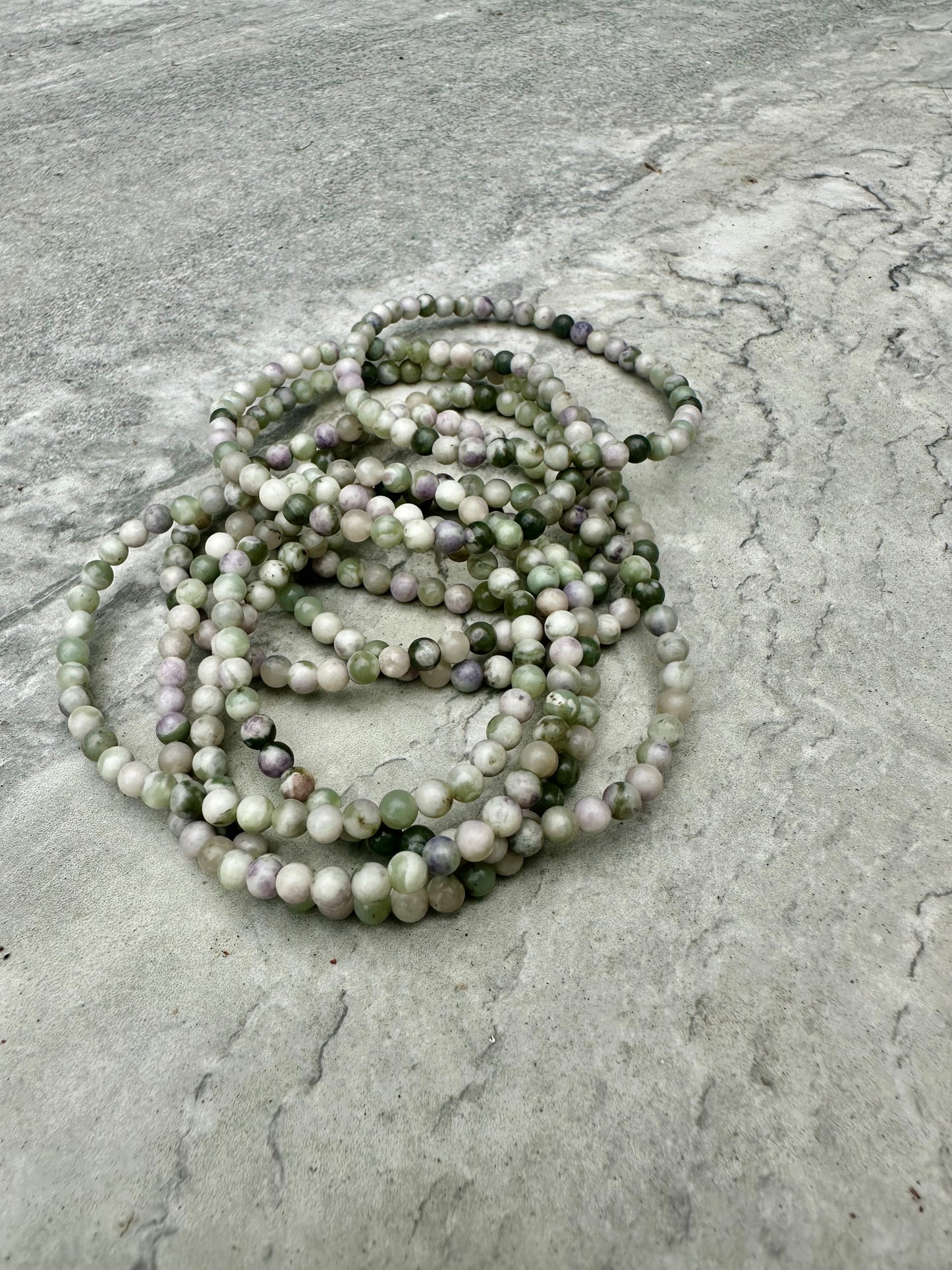 Peace Jade Bracelets 4mm