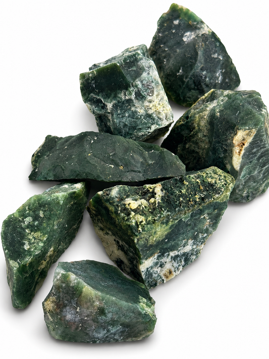 Moss Agate Large Raws