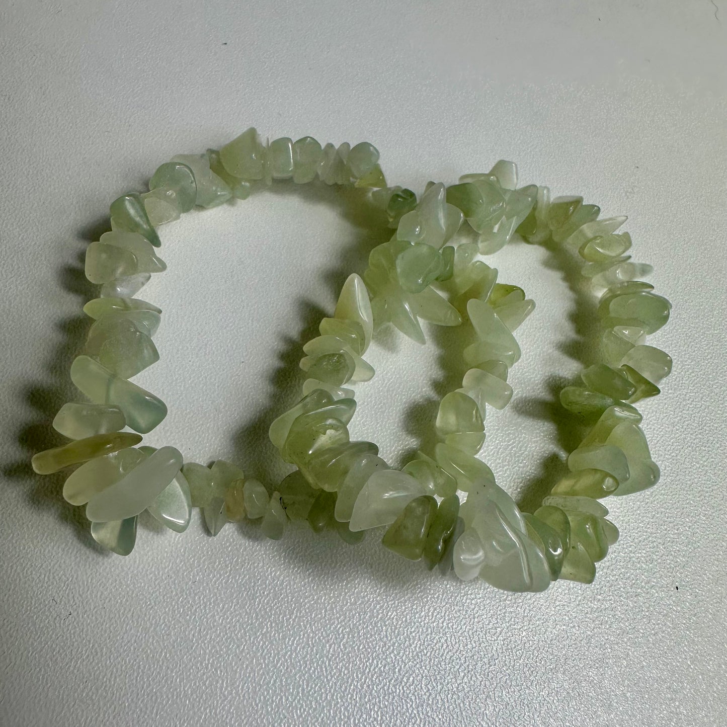 Jade Chipped Bracelets