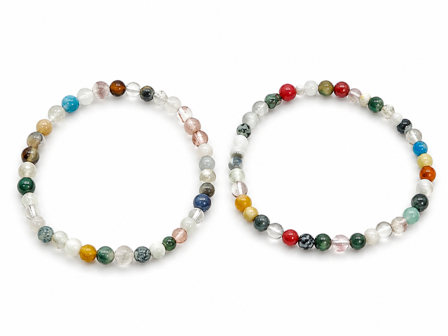 Mixed Crystal 4mm Bracelet