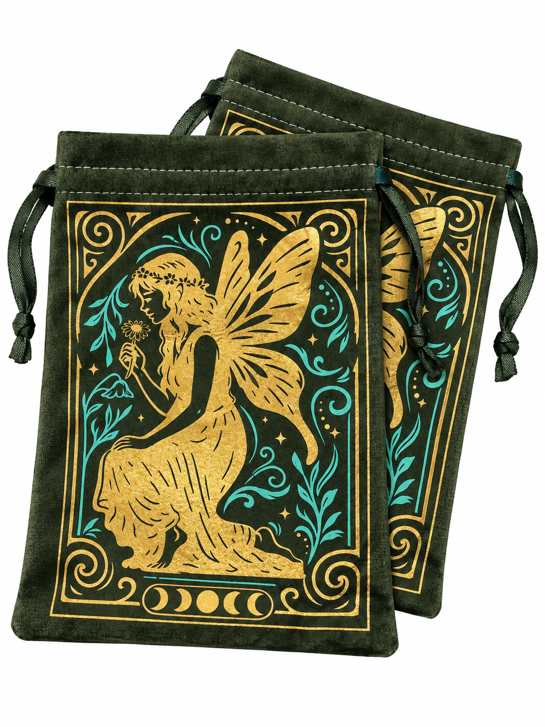 Drawstring Tarot Pouch – Approx. 20 cm