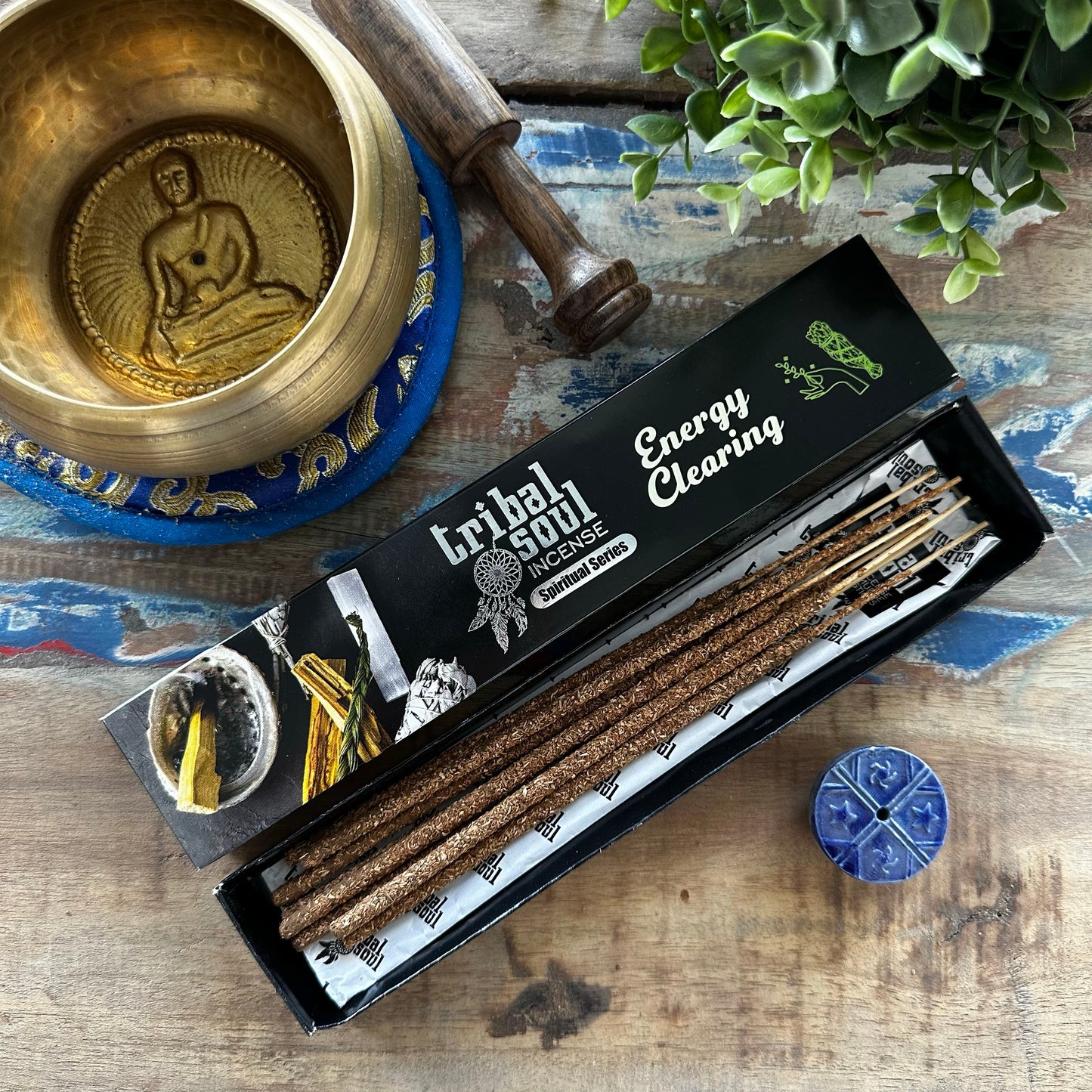 Energy Clearing Incense Sticks With Holder
