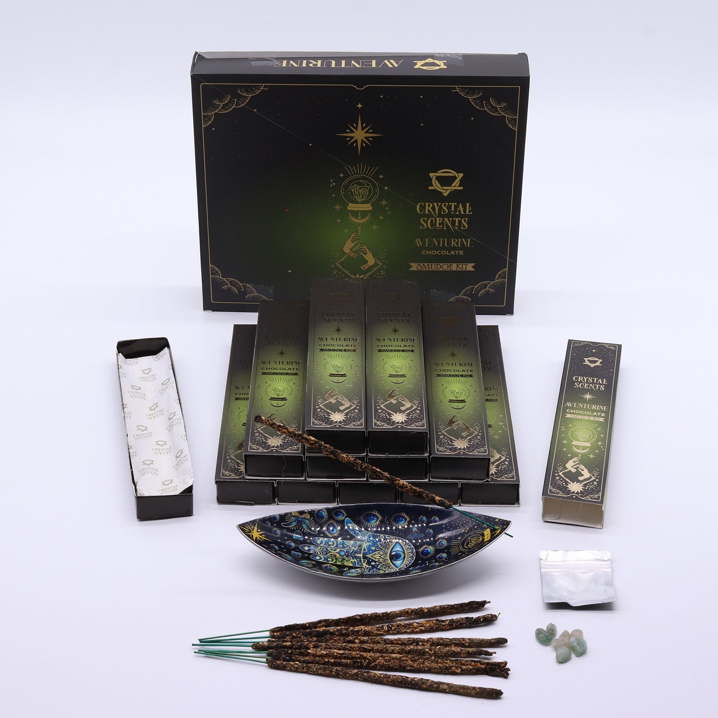 Green Aventurine Incense Sticks