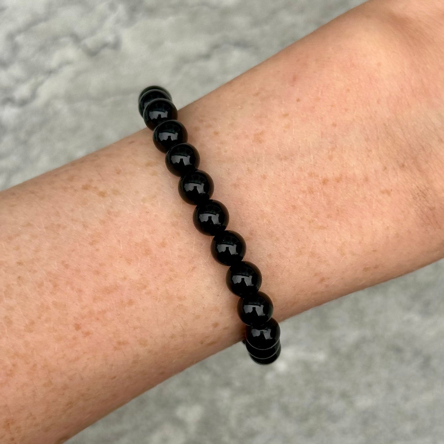 Obsidian Bracelet 6mm