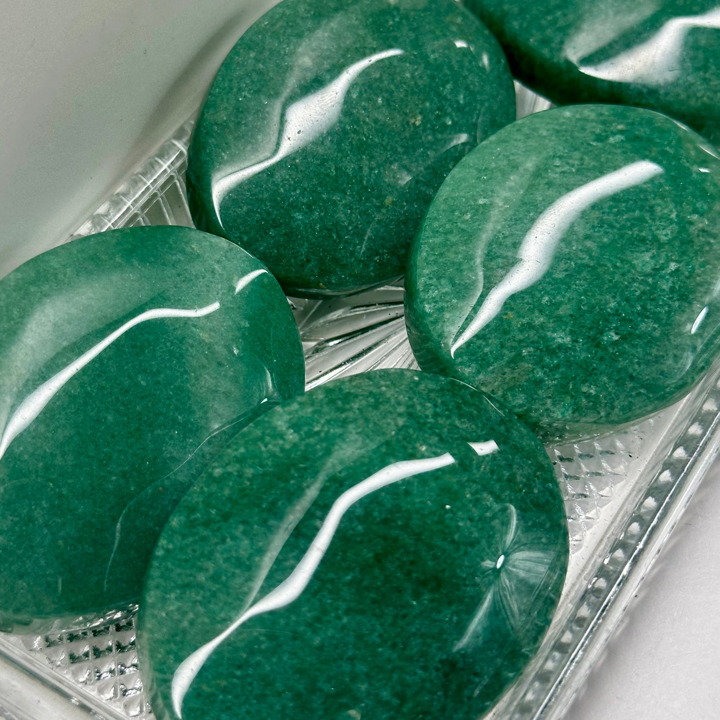 Green Aventurine Palms