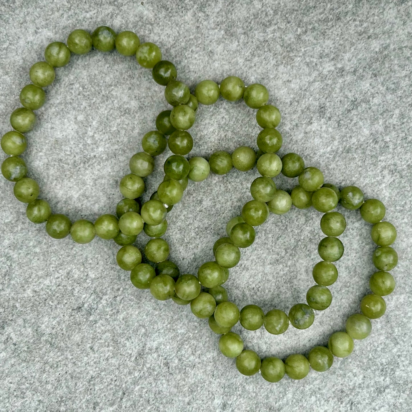 Green Jade Bracelets 8mm