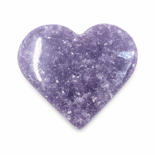 Lepidolite Hearts
