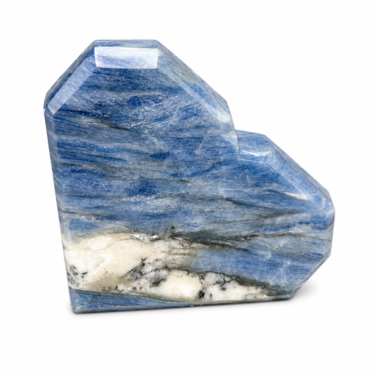 Blue Kunzite Heart