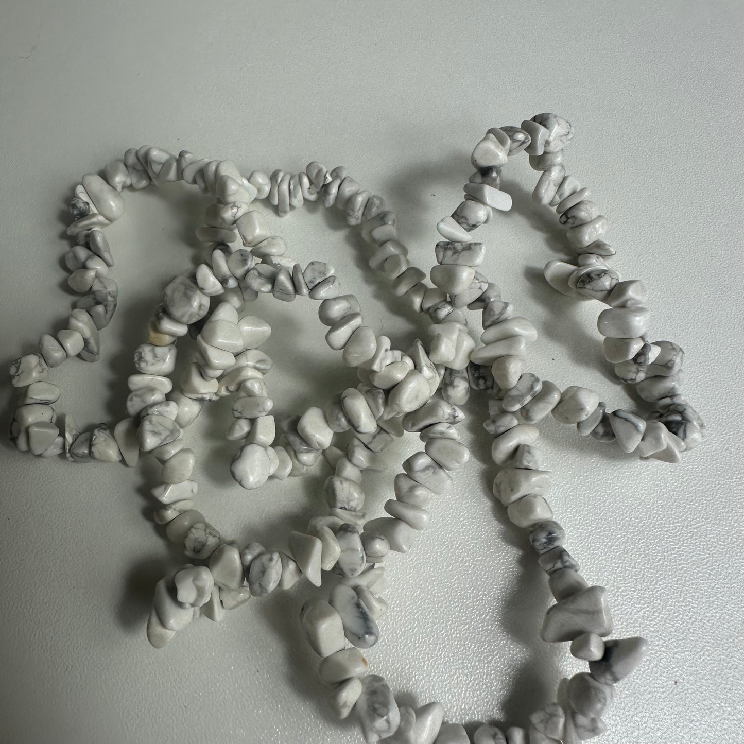 Howlite Chipped Bracelets
