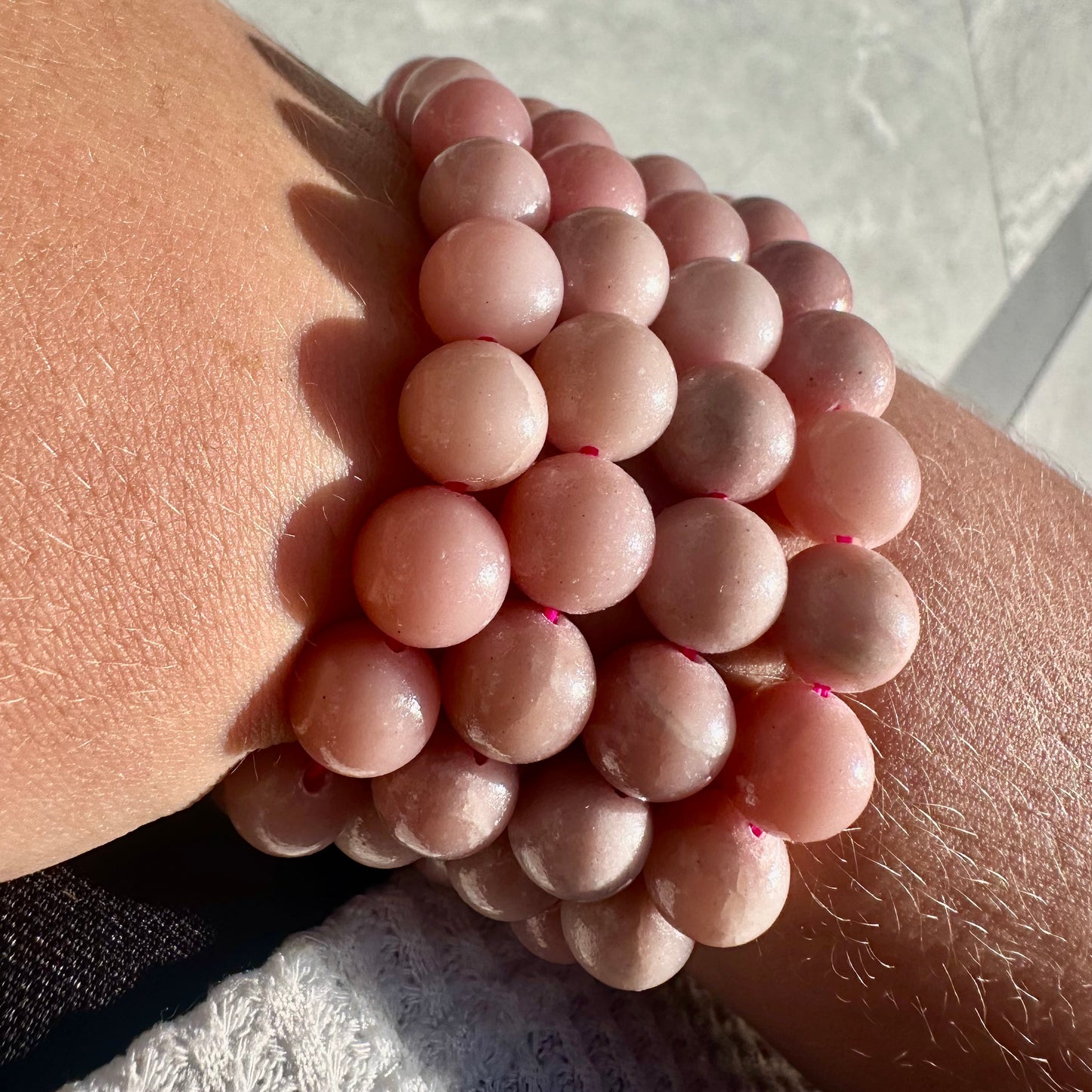 Pink Opal Bracelets 10mm