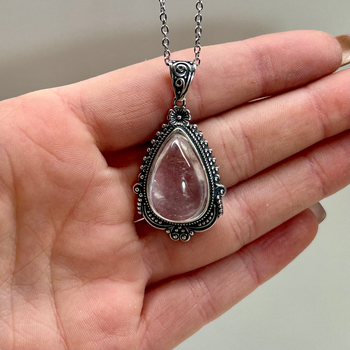 Rose Quartz Necklace