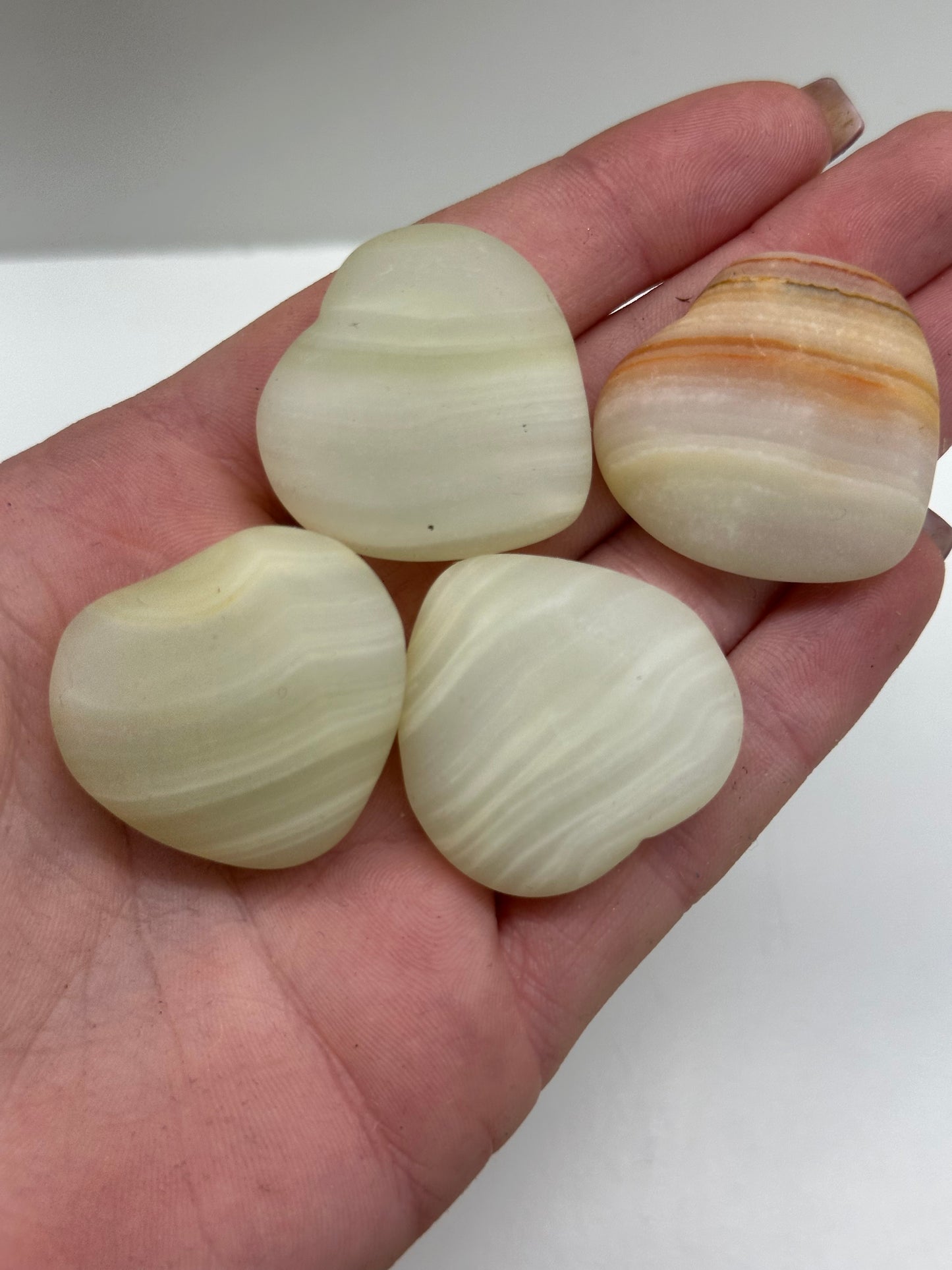 Afghan Jade Hearts