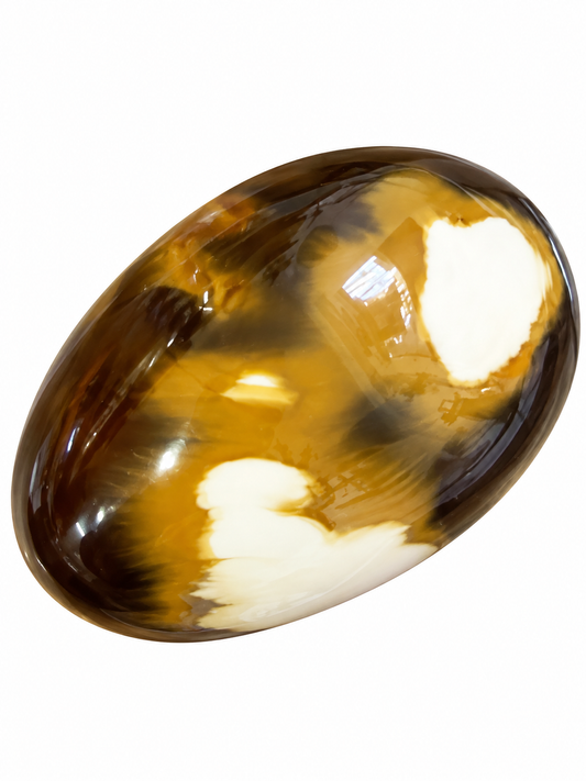 Orca Agate Palm Stone