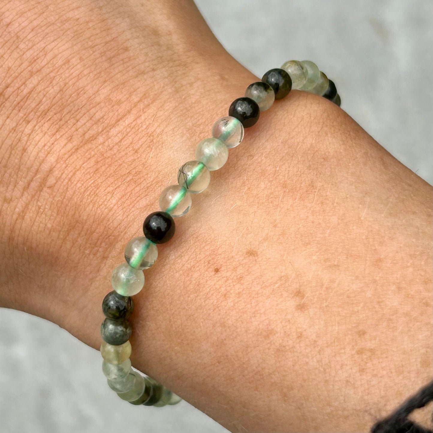 Prehnite Bracelet 6mm