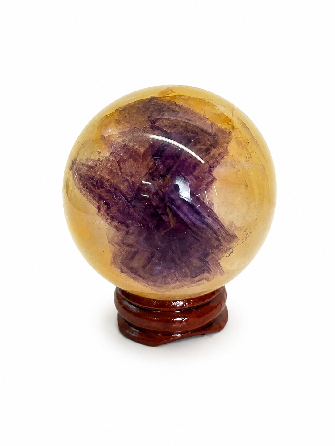 Mixed Fluorite Sphere