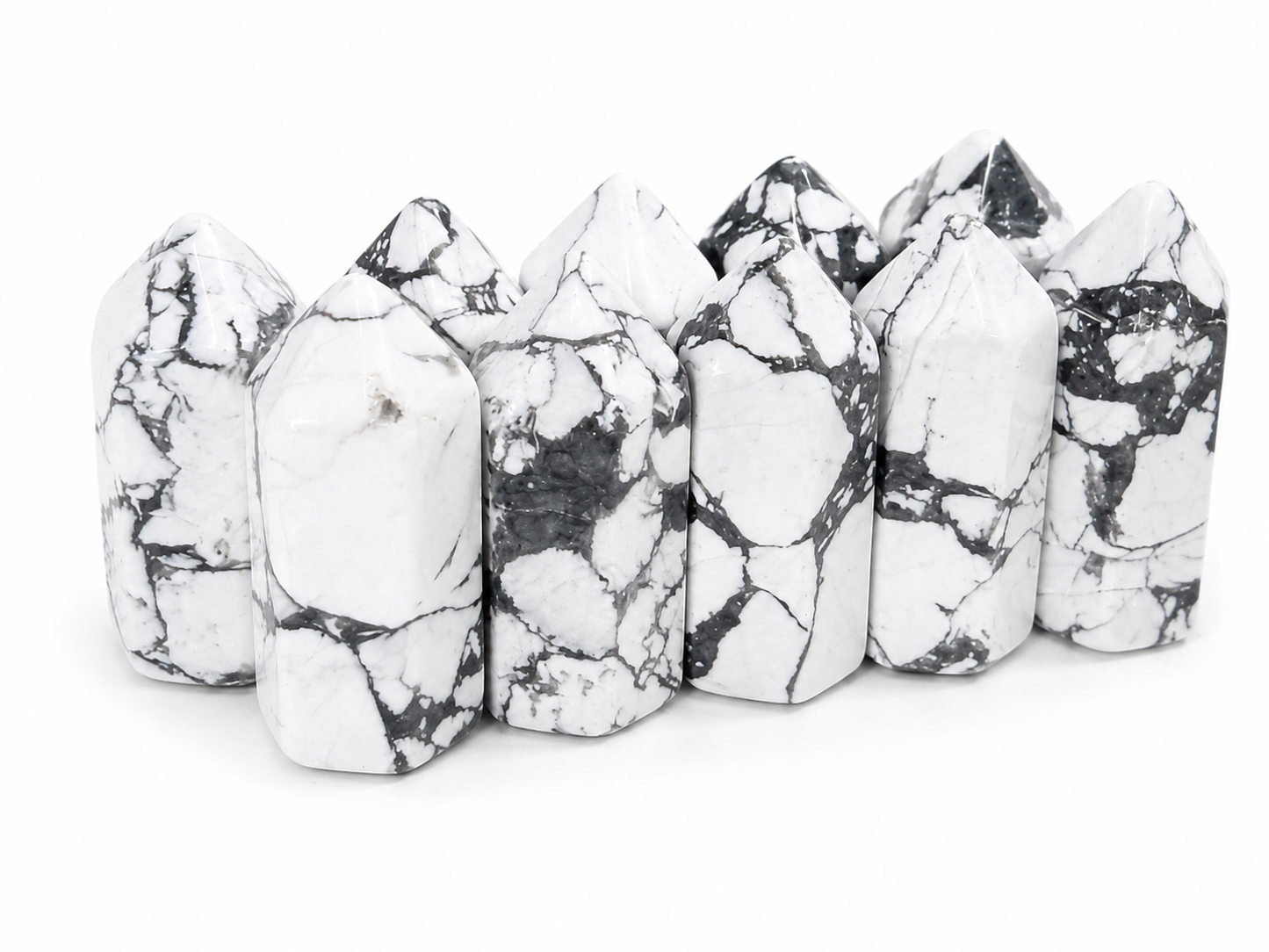 Mini Howlite Towers