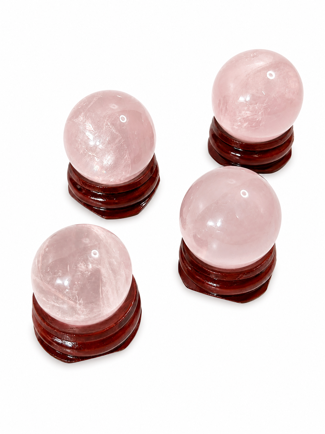 Star Rose Quartz Sphere