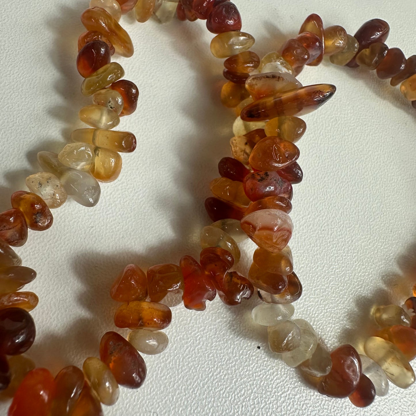Carnelian Chipped Bracelets
