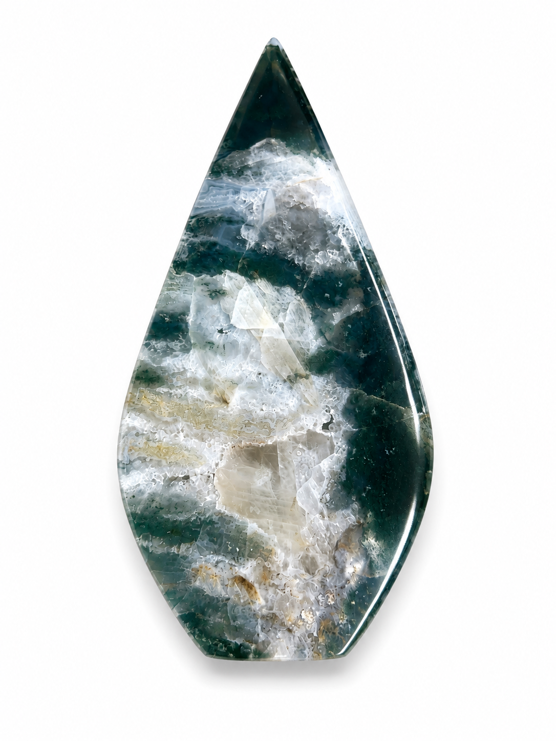 Moss Agate Flame
