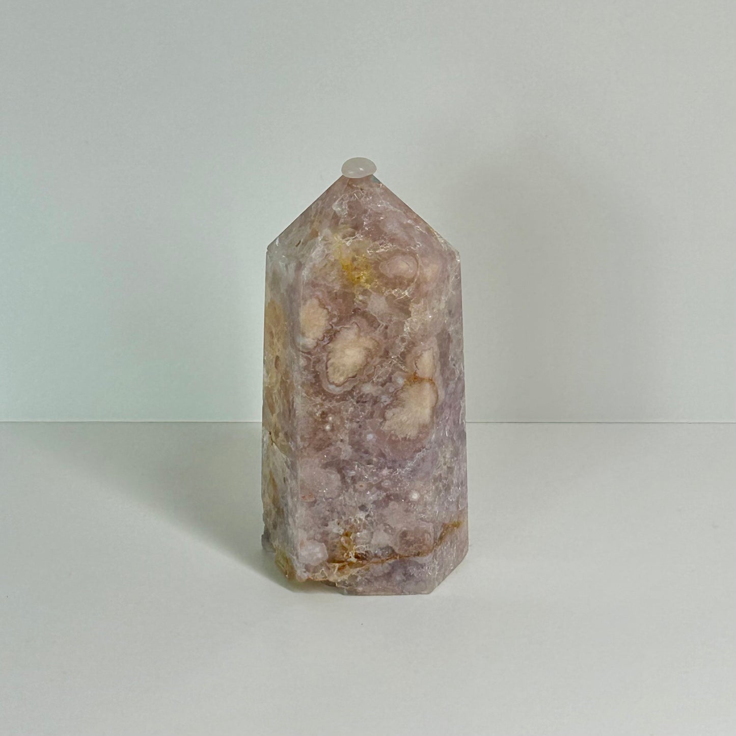 Pink Amethyst & Flower Agate