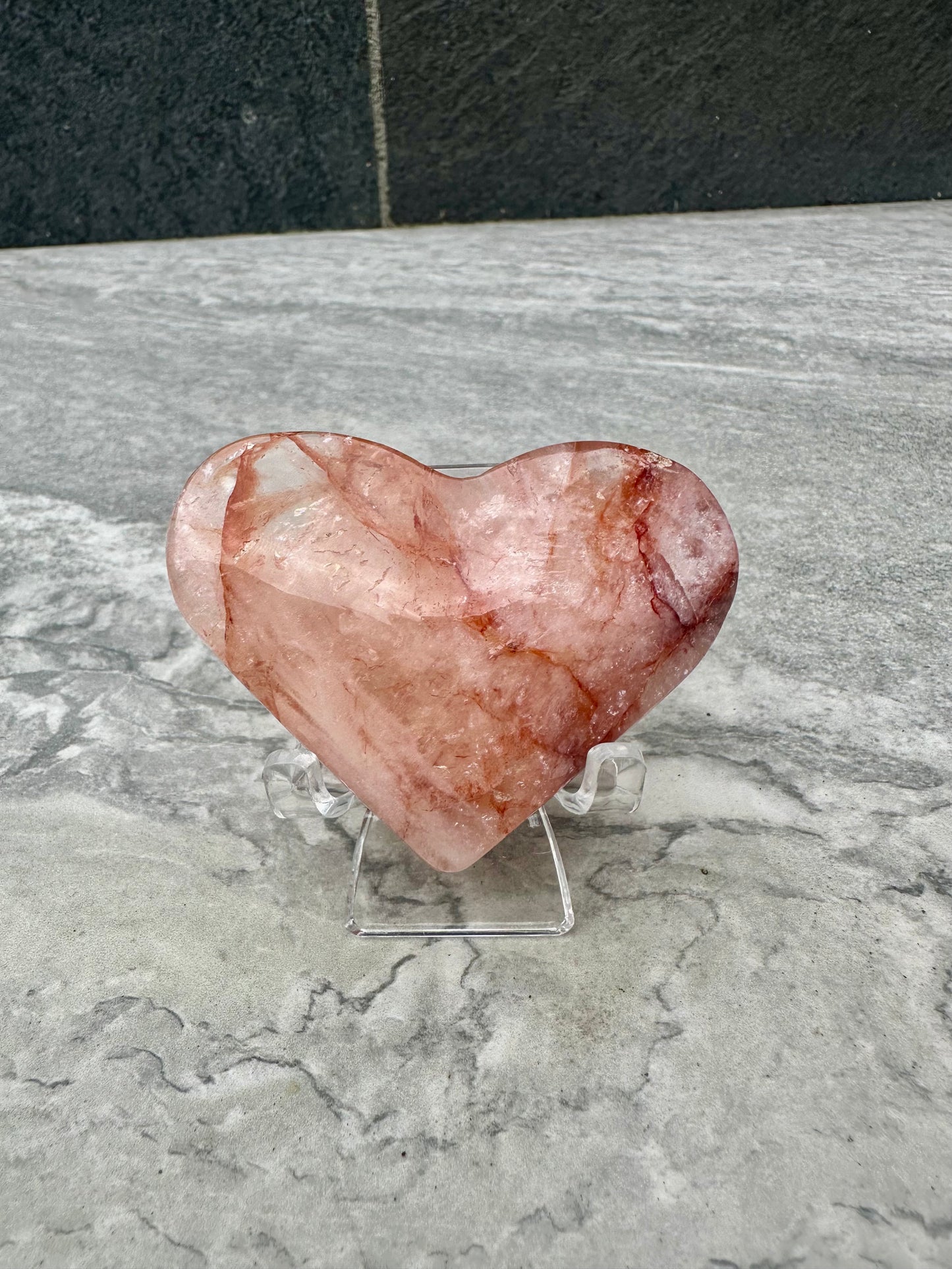 Fire Quartz Heart