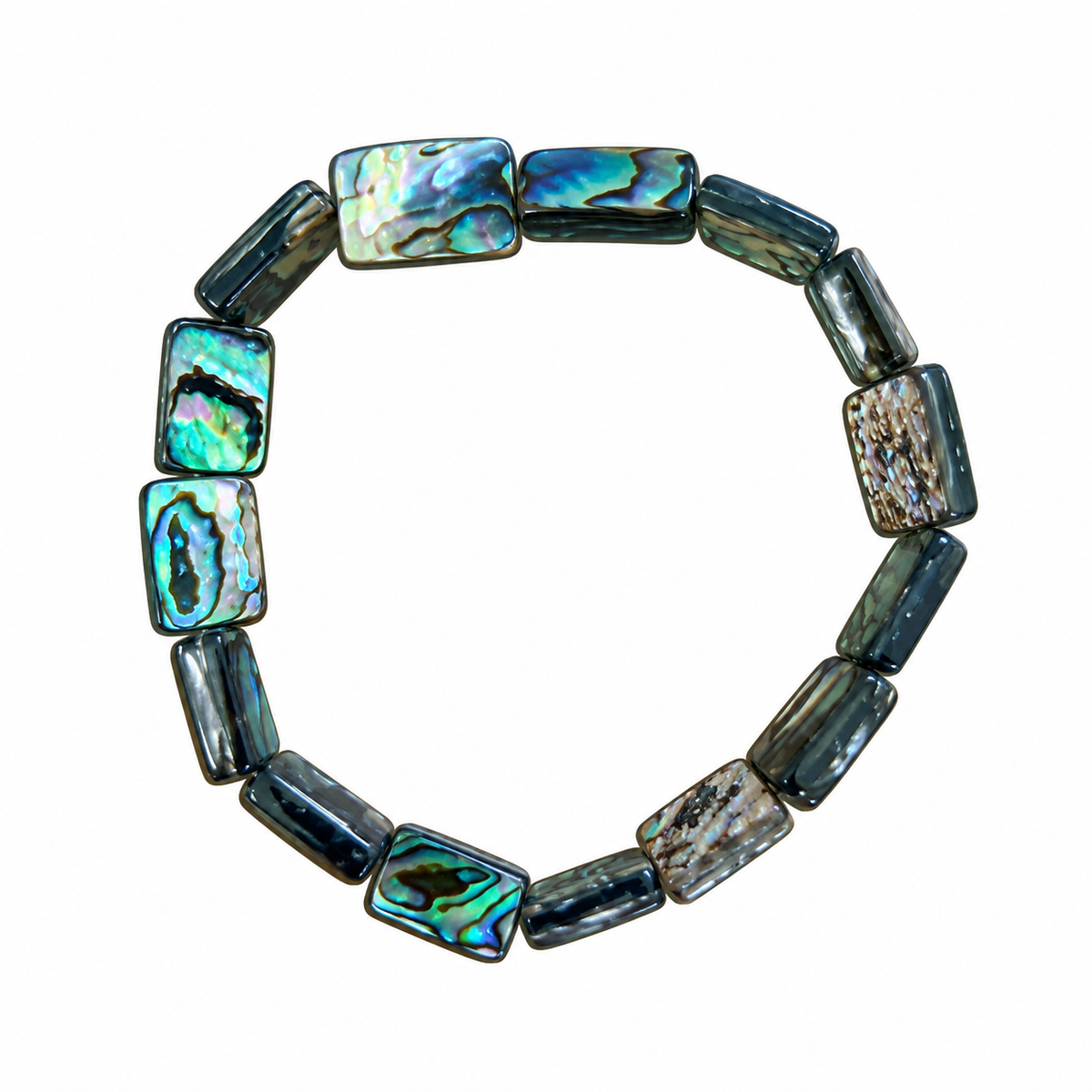 Abalone Shell Medium Square Bracelet