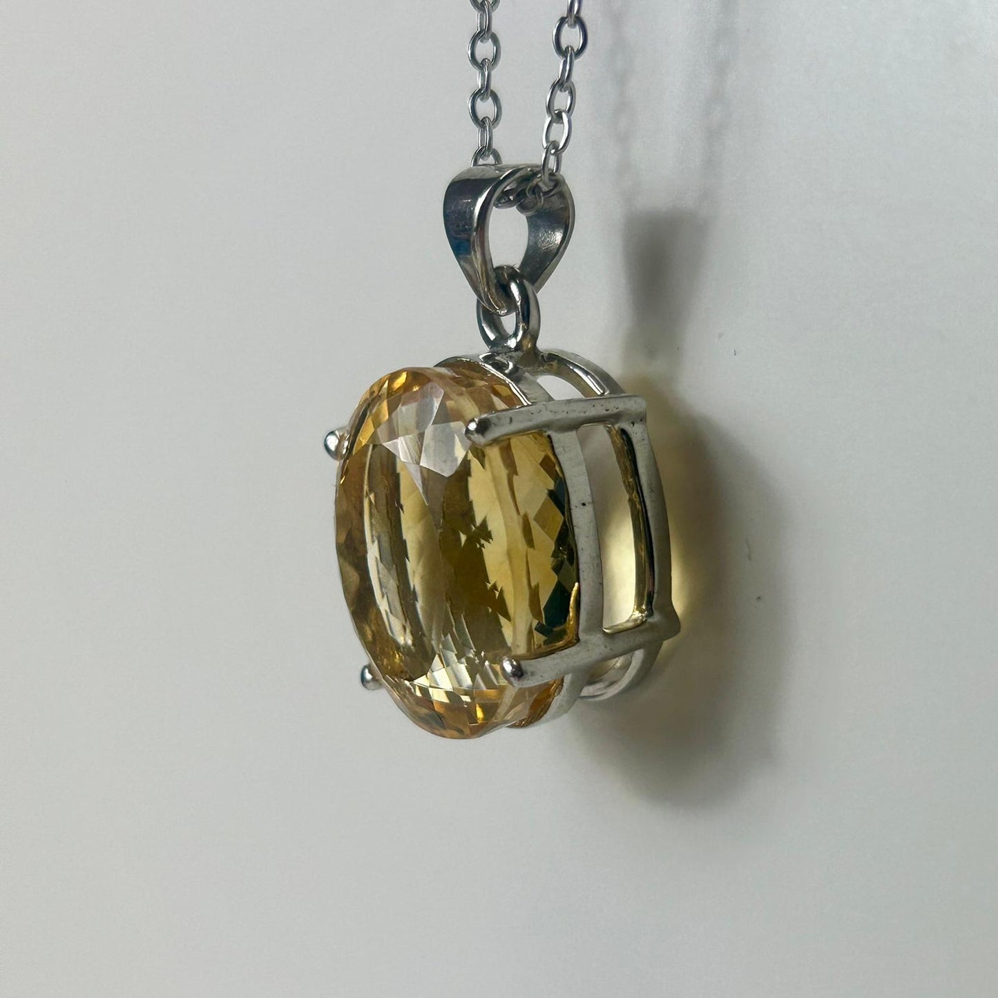 Citrine 925 Pendant