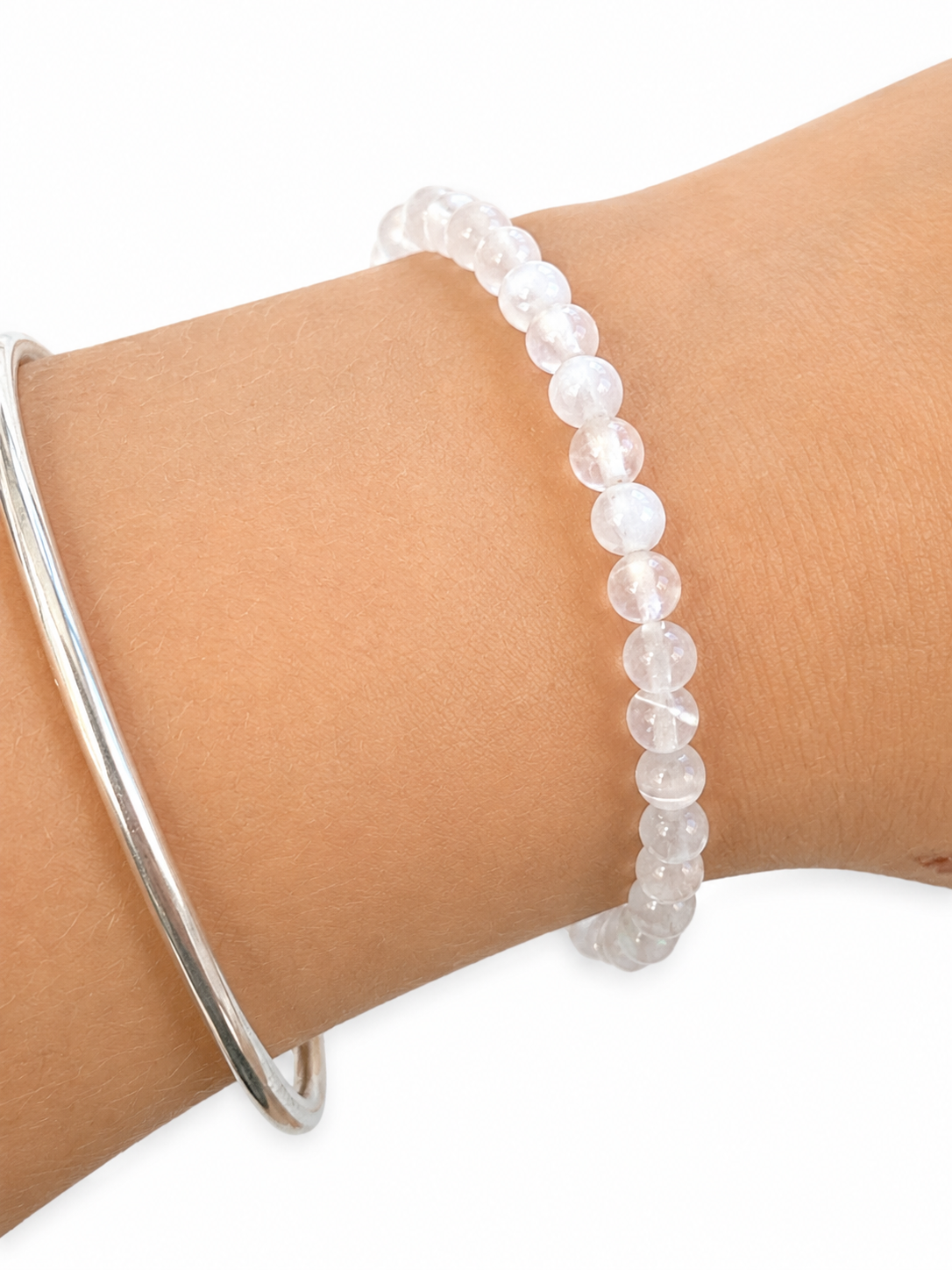 Selenite 4mm Bracelets
