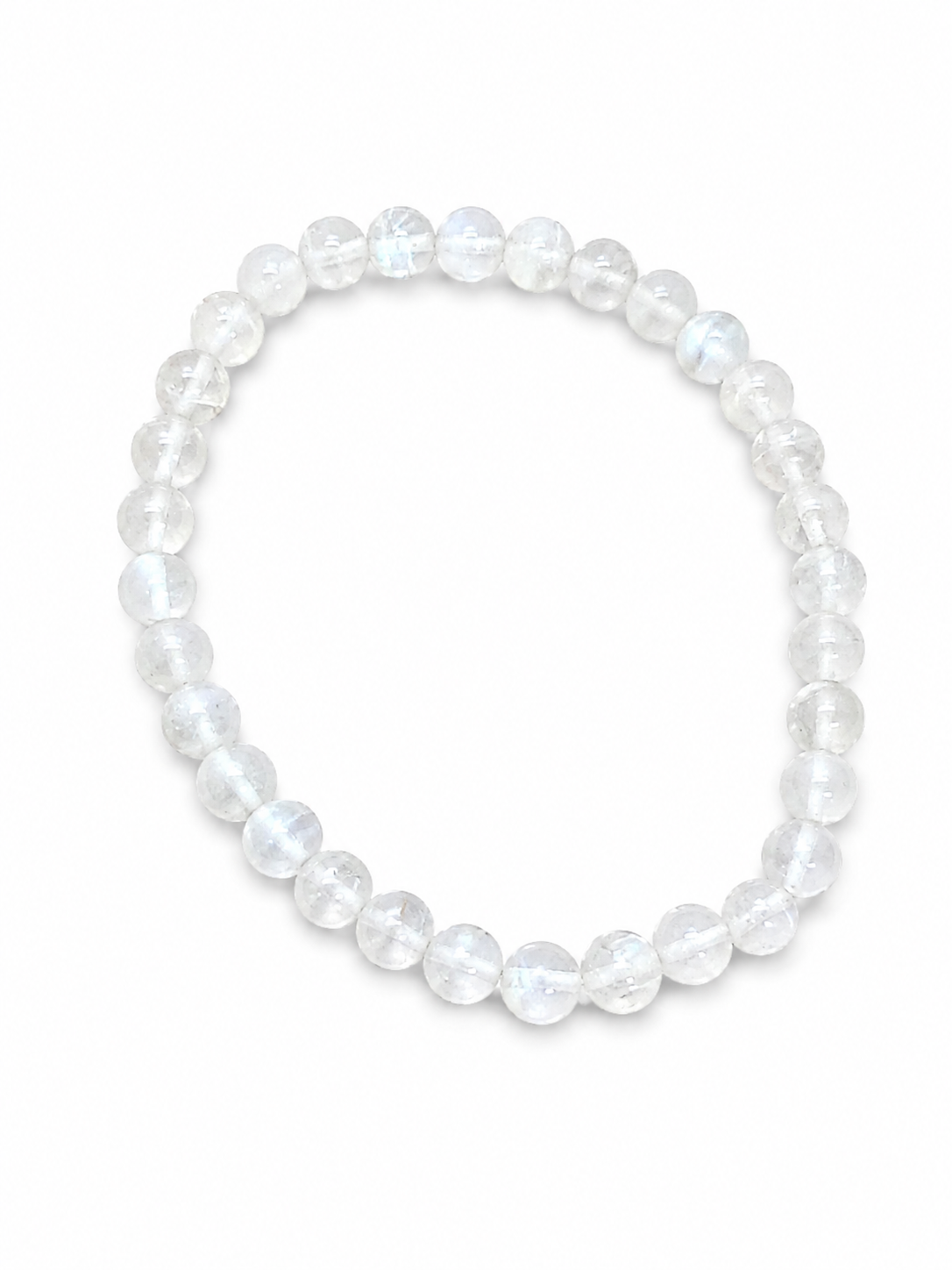 Selenite 6 mm Bracelet
