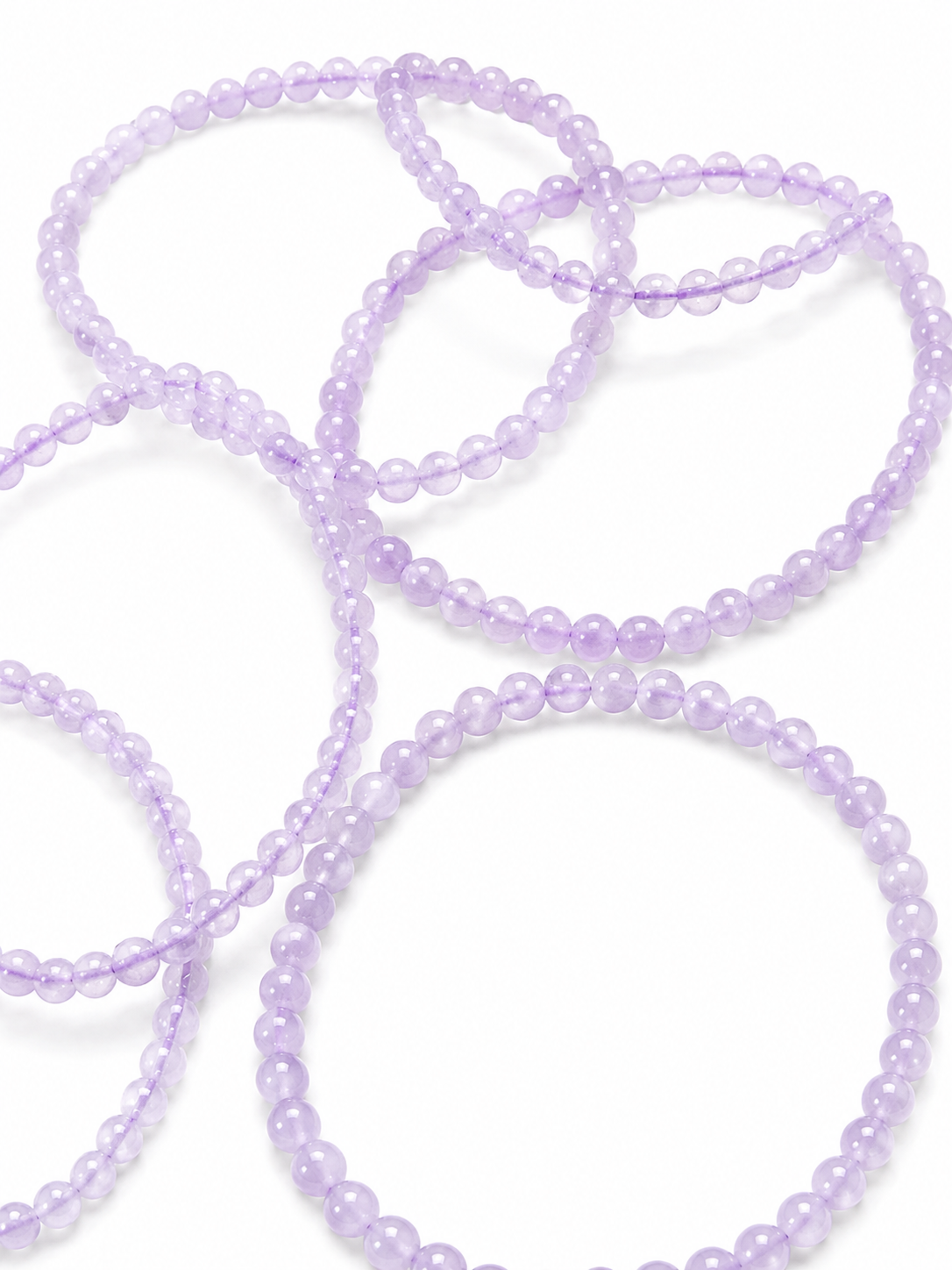 Lavender Amethyst 4 mm Bracelet