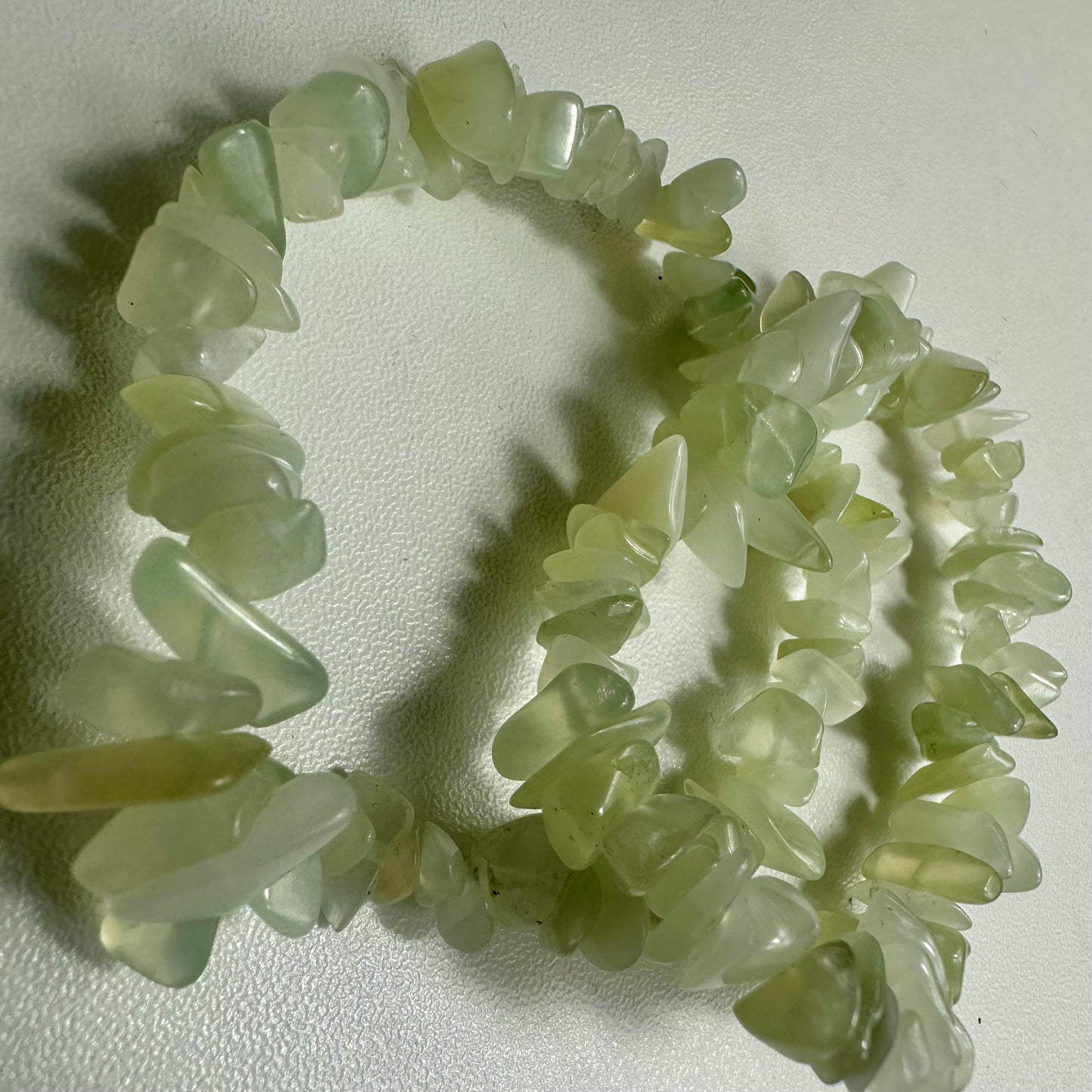 Jade Chipped Bracelets