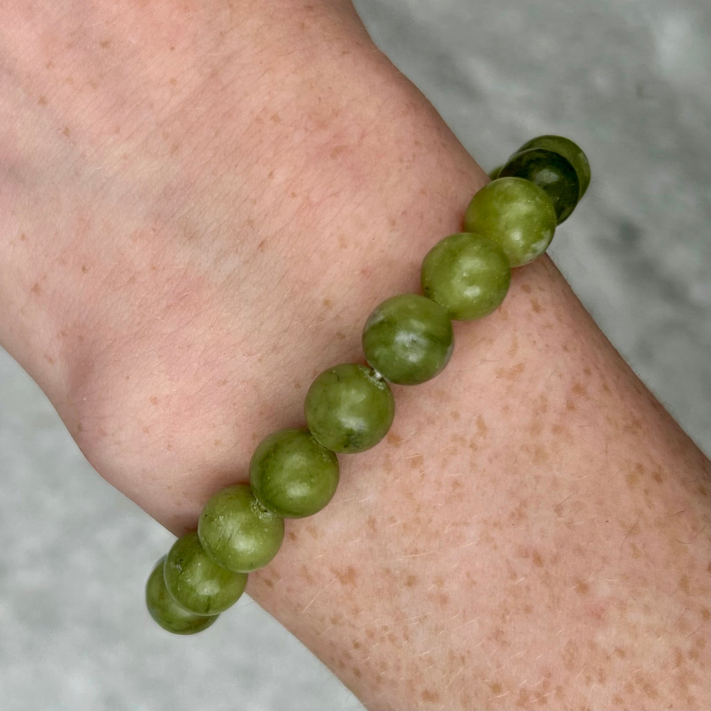 Green Jade Bracelets 8mm