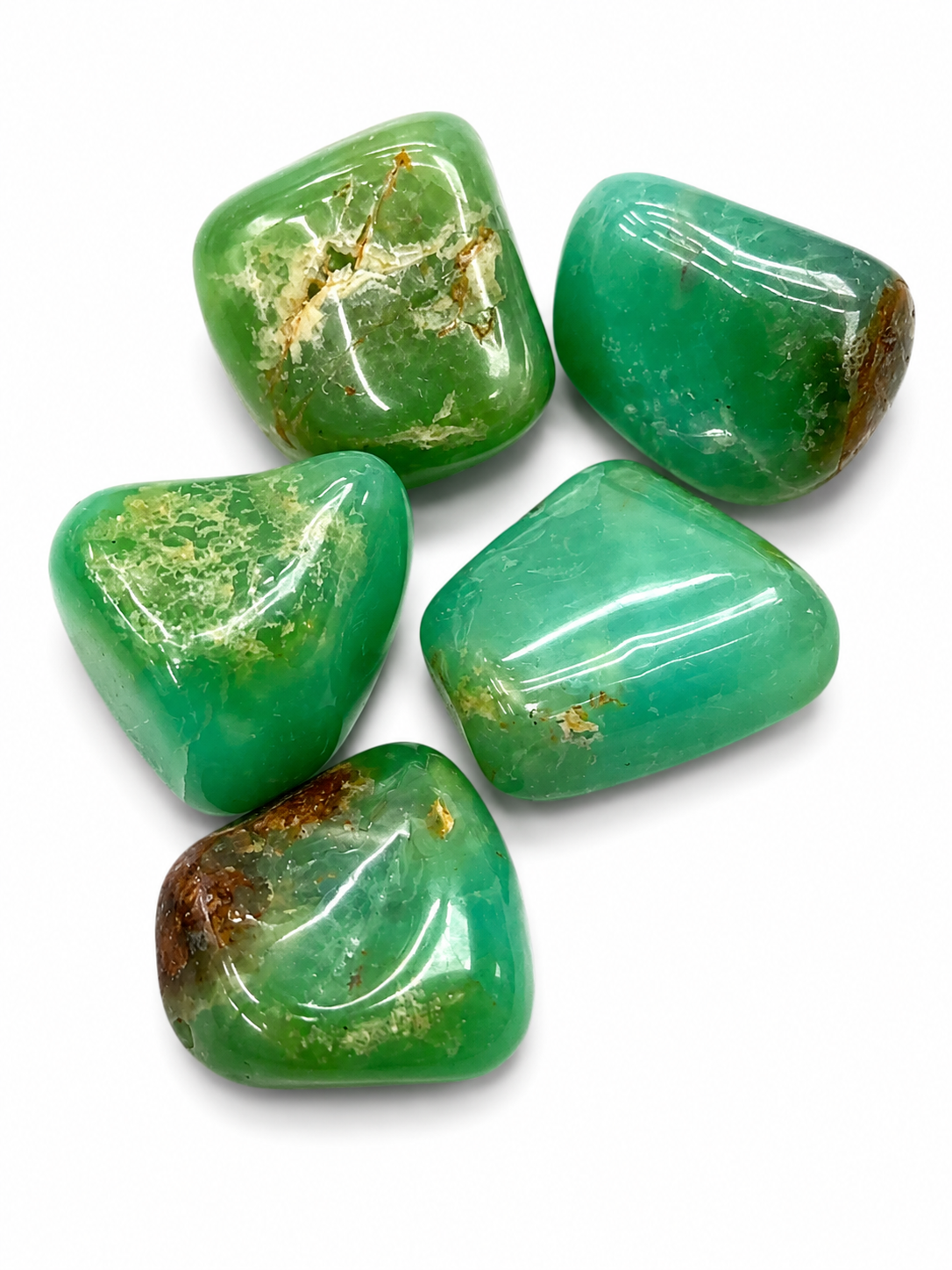 Chrysoprase Tumbles