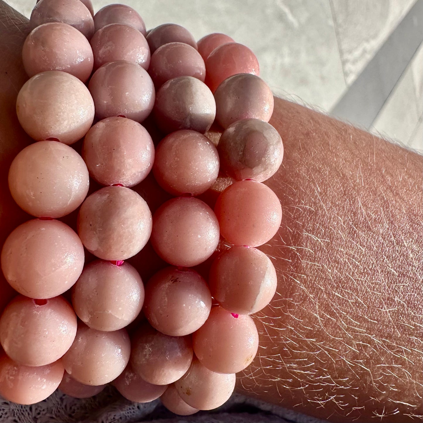 Pink Opal bracelets 8mm