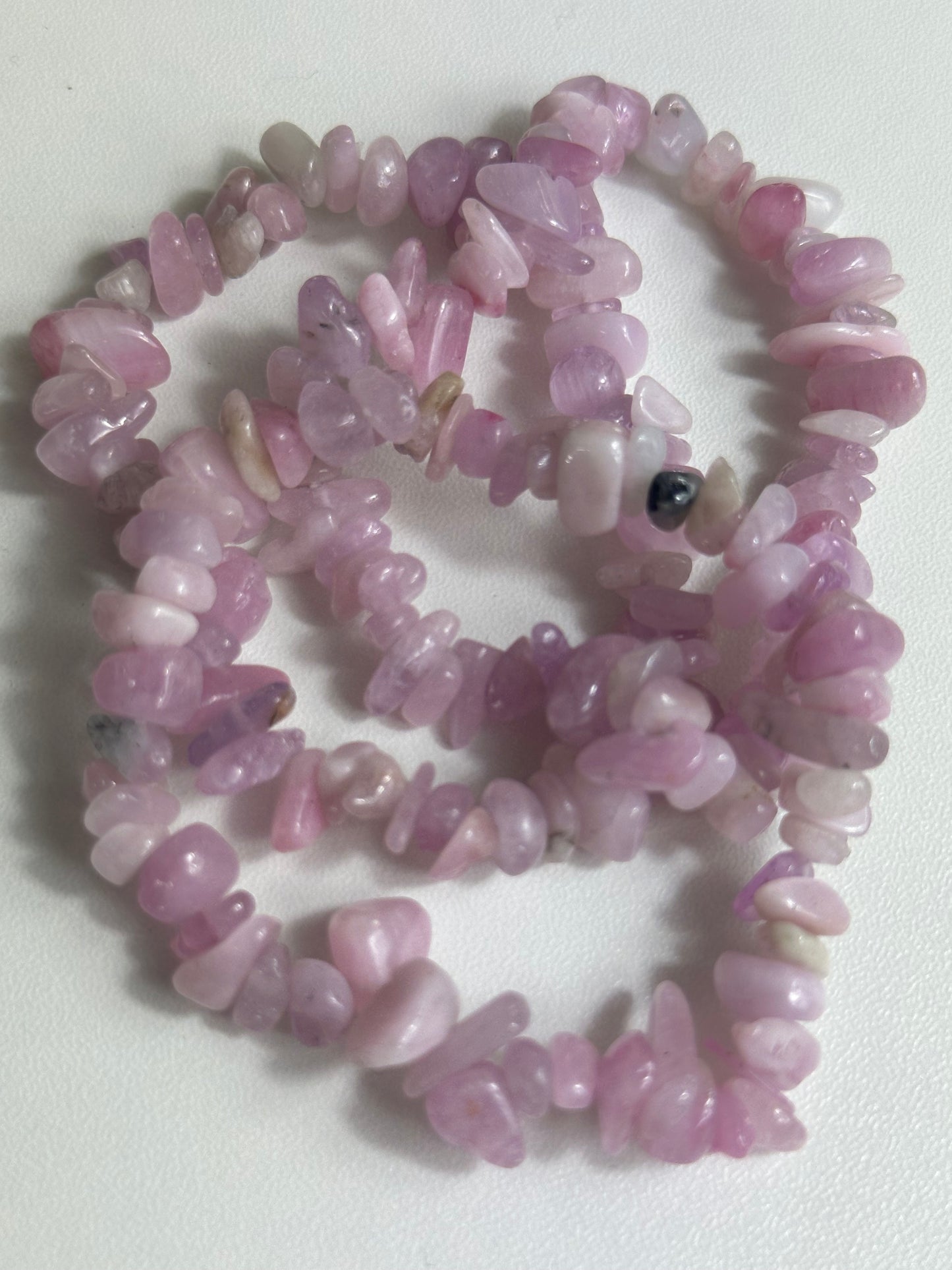 Kunzite Chipped Bracelet
