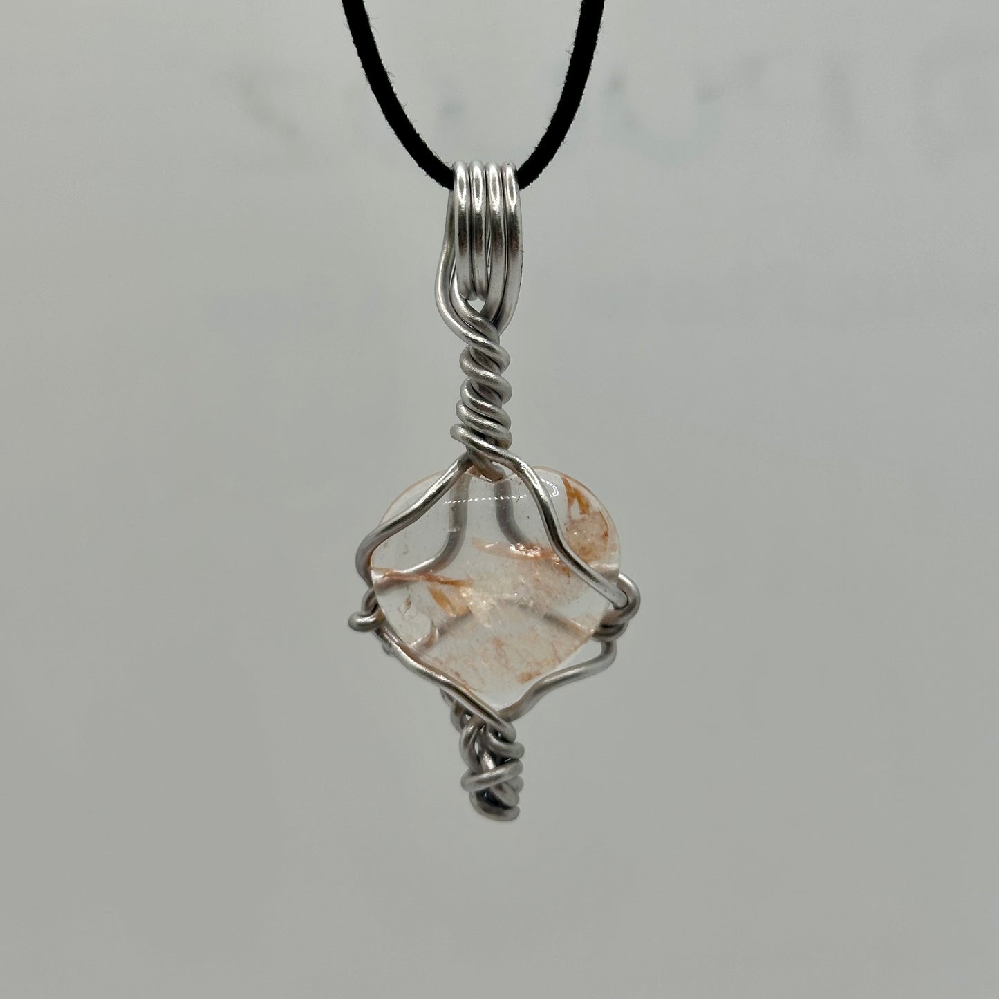 Lee’s Makes Fire Quartz Pendant
