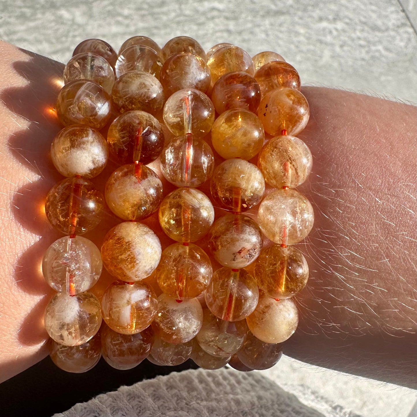 Citrine bracelet 10mm