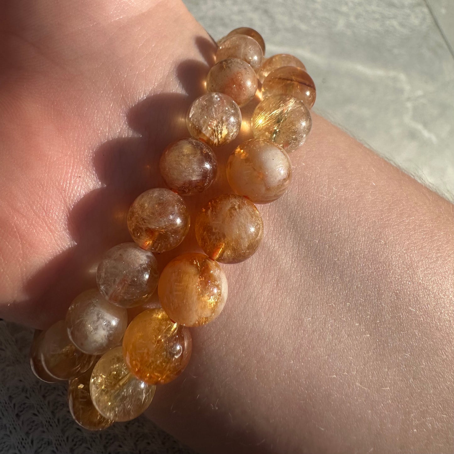 Citrine bracelet 10mm