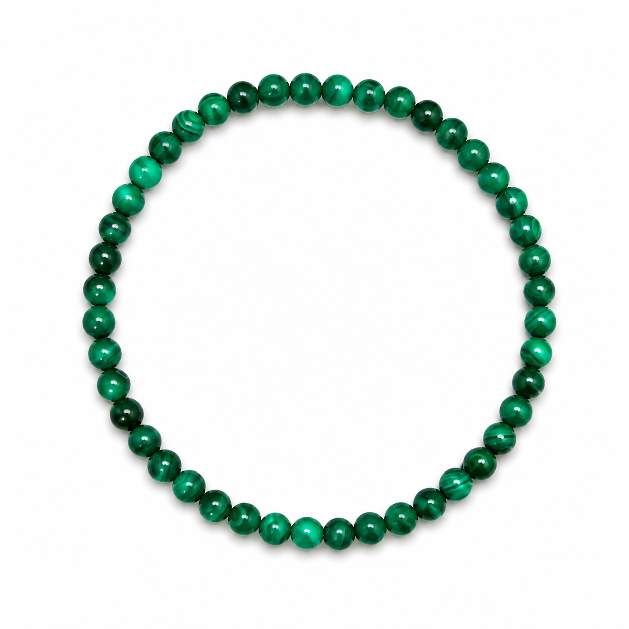 Malachite 4mm Bracelet