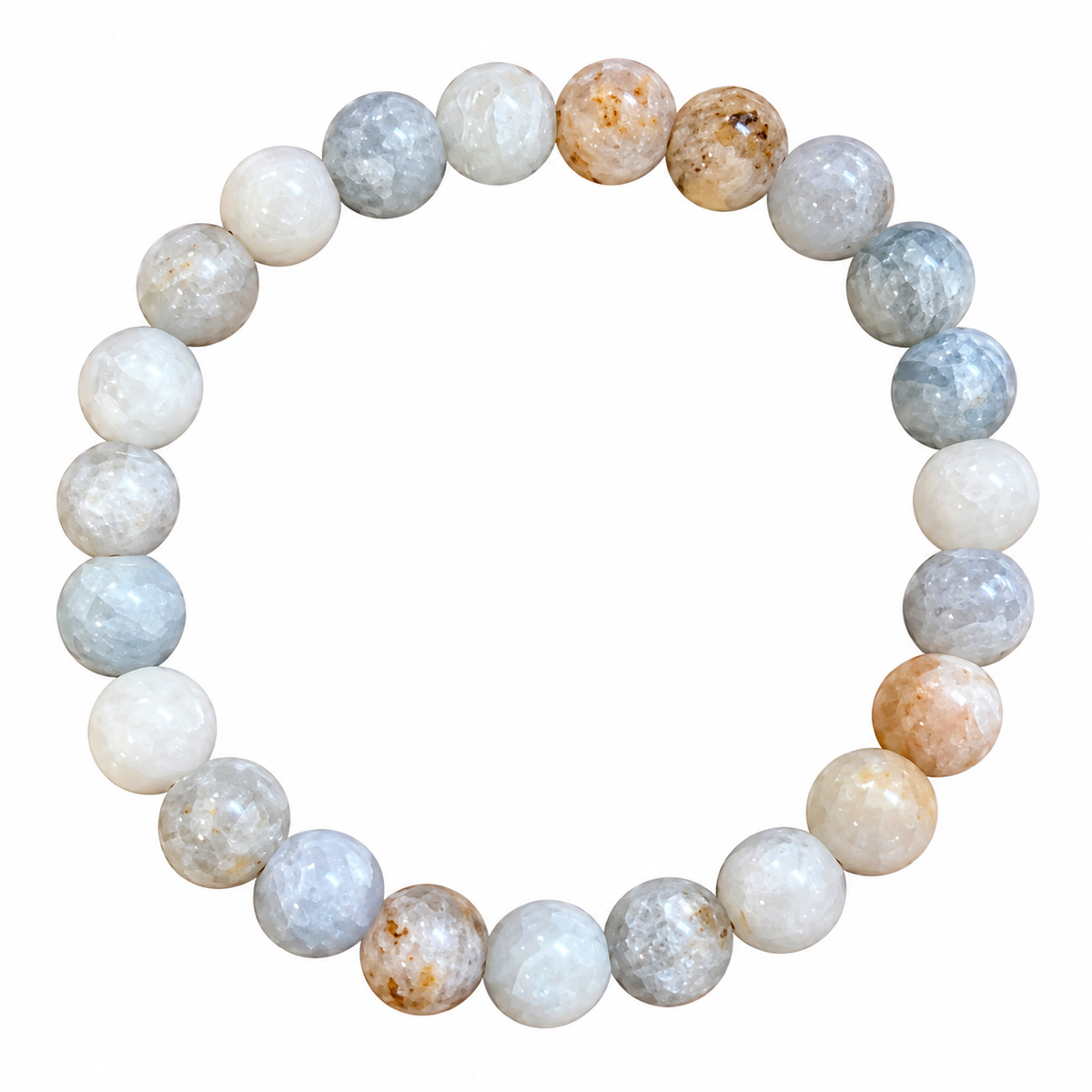 Celestite Bead Bracelet