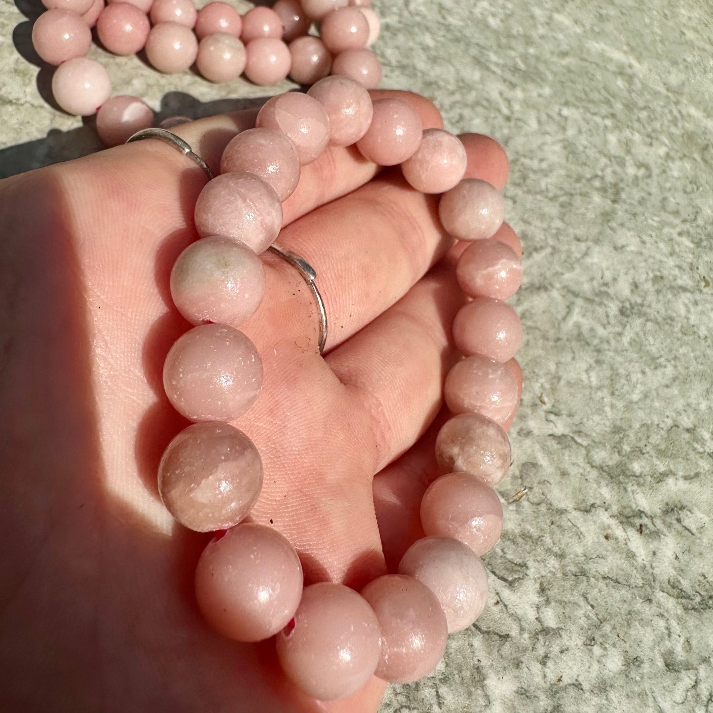 Pink Opal Bracelets 10mm
