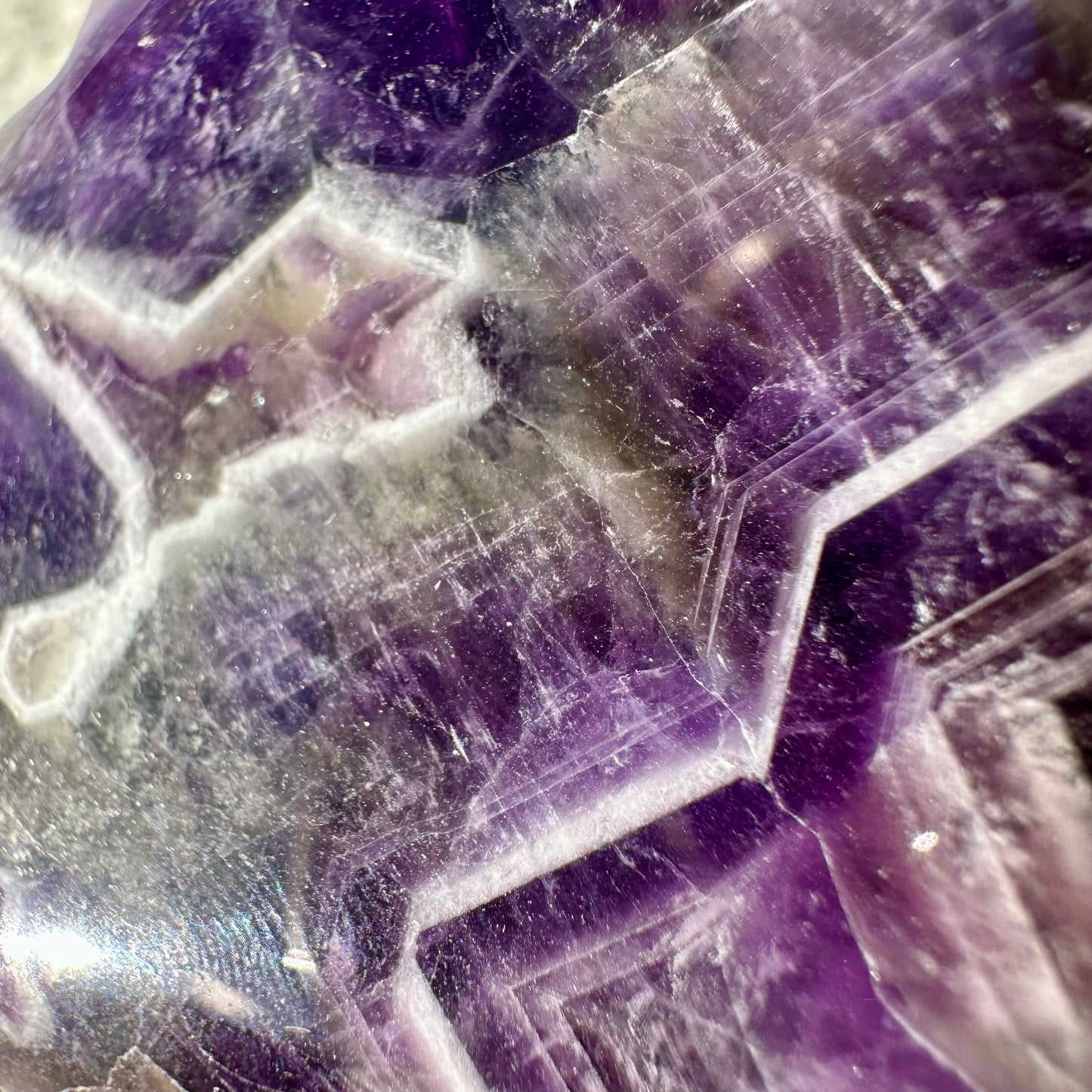 Dream Amethyst Hearts