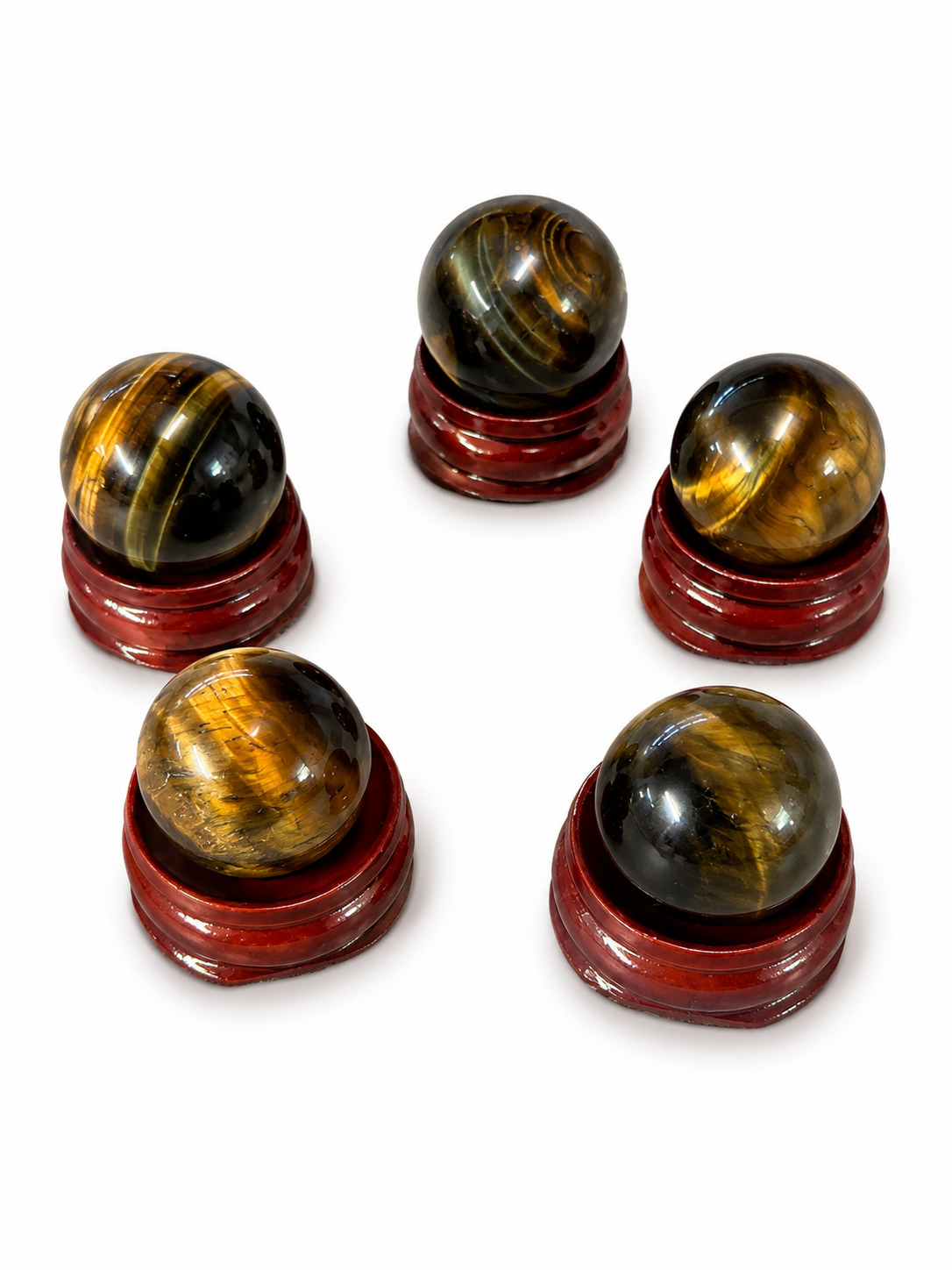 Tiger's Eye Mini Sphere
