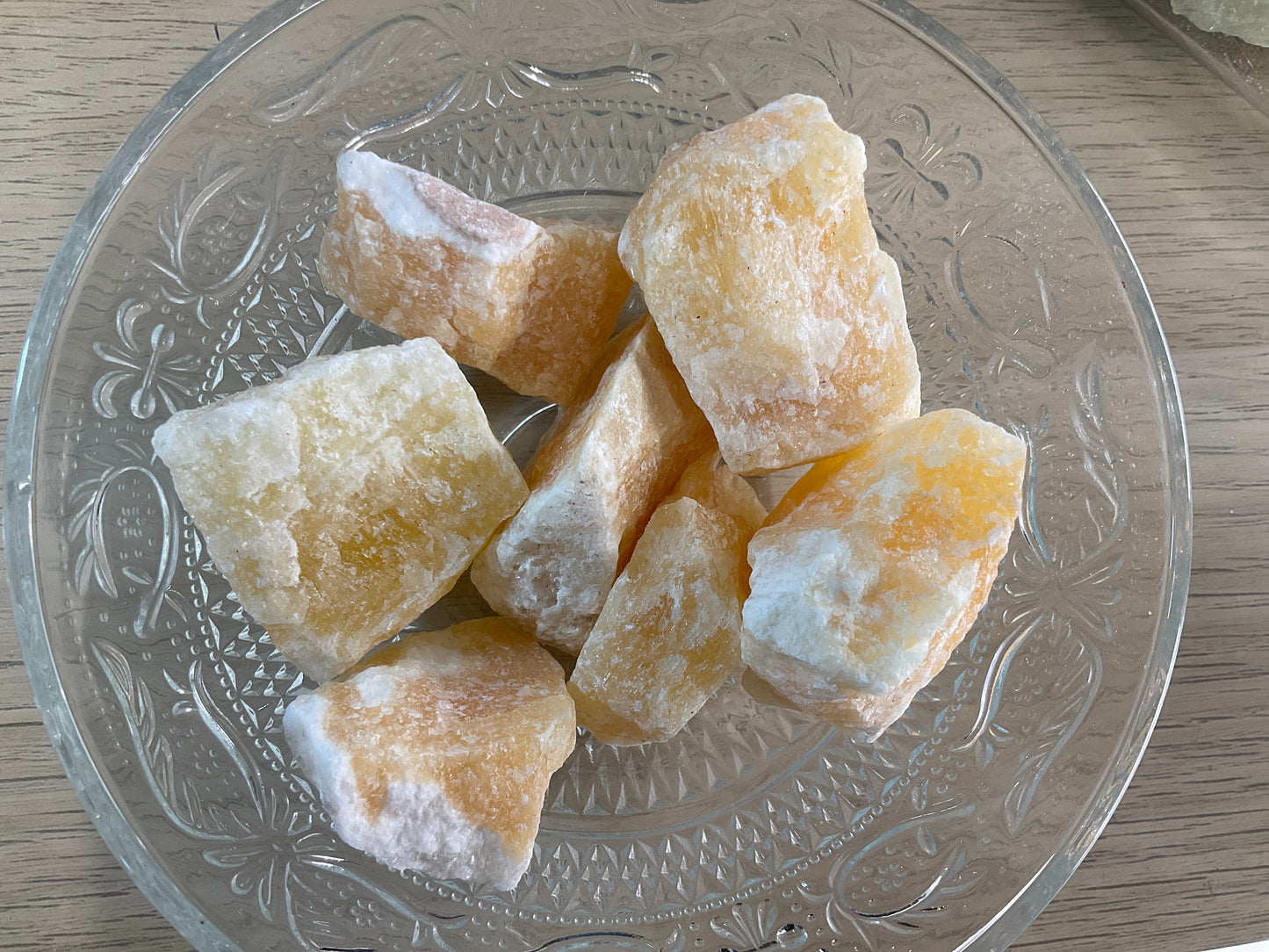 Orange Calcite Raw