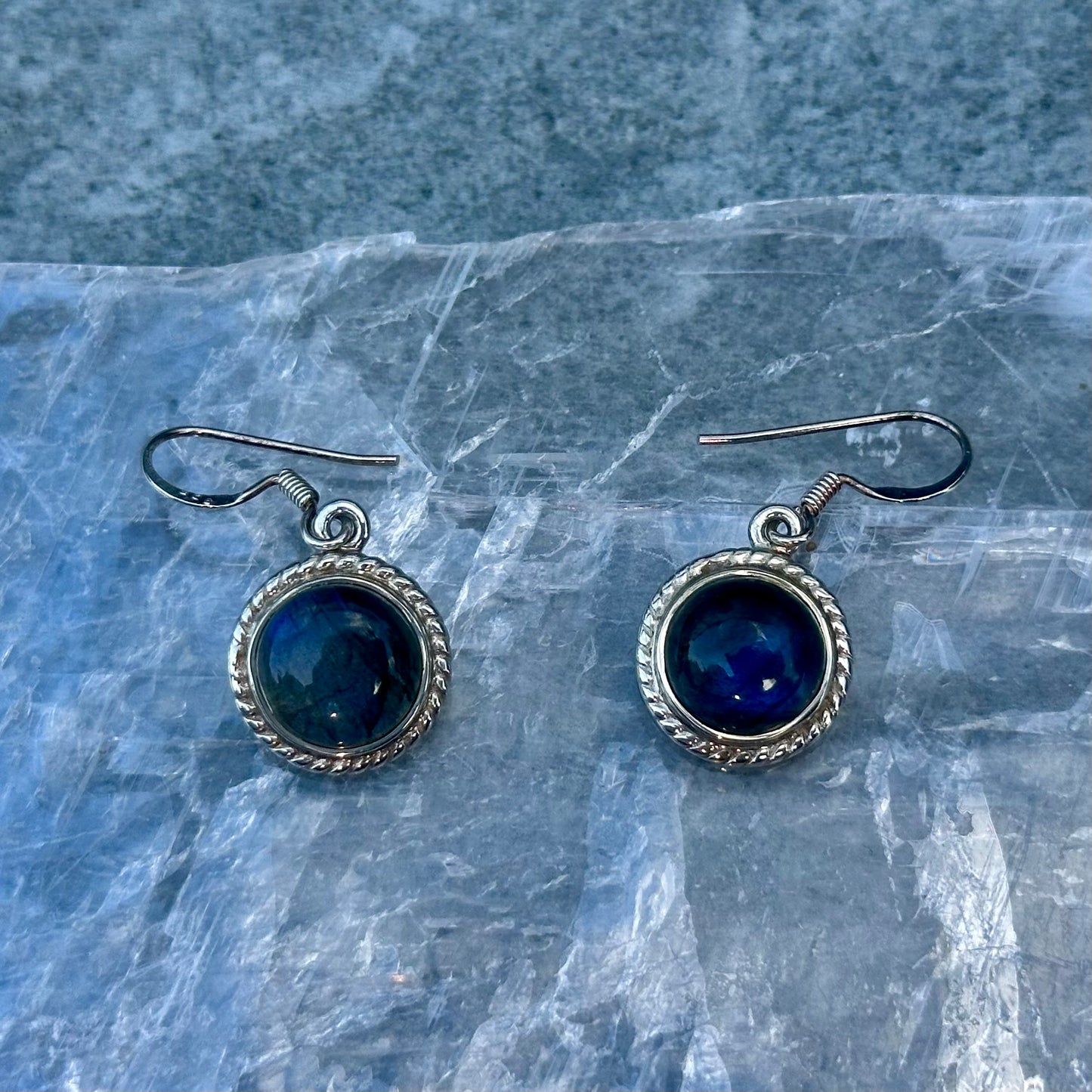 Labradorite 925 Earring