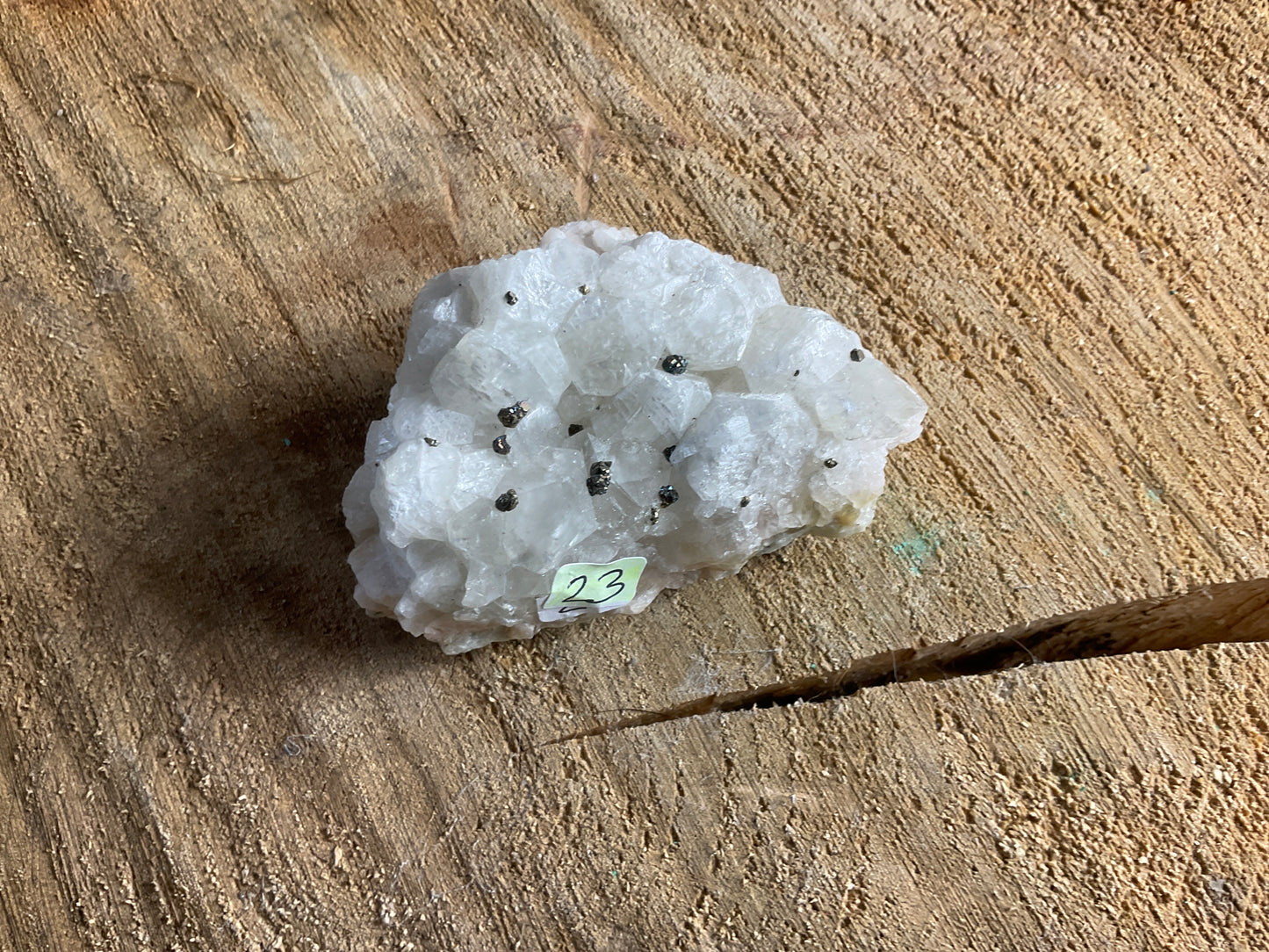 Calcite & Pyrite Raw (7cm)