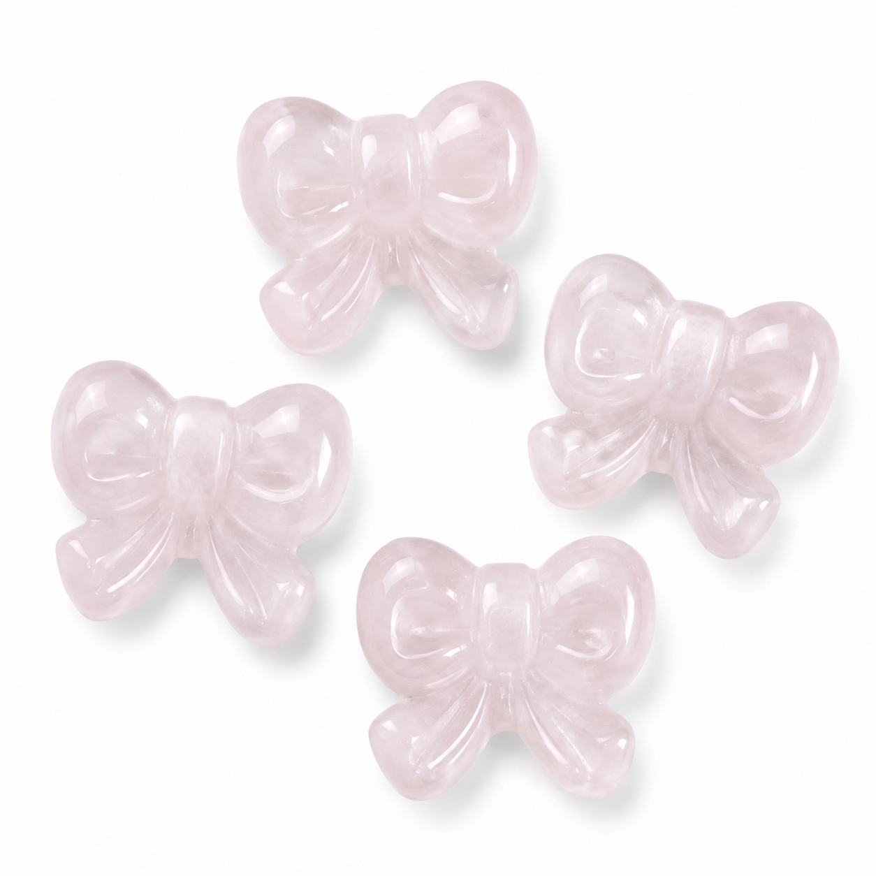 Rose Quartz Mini Bows